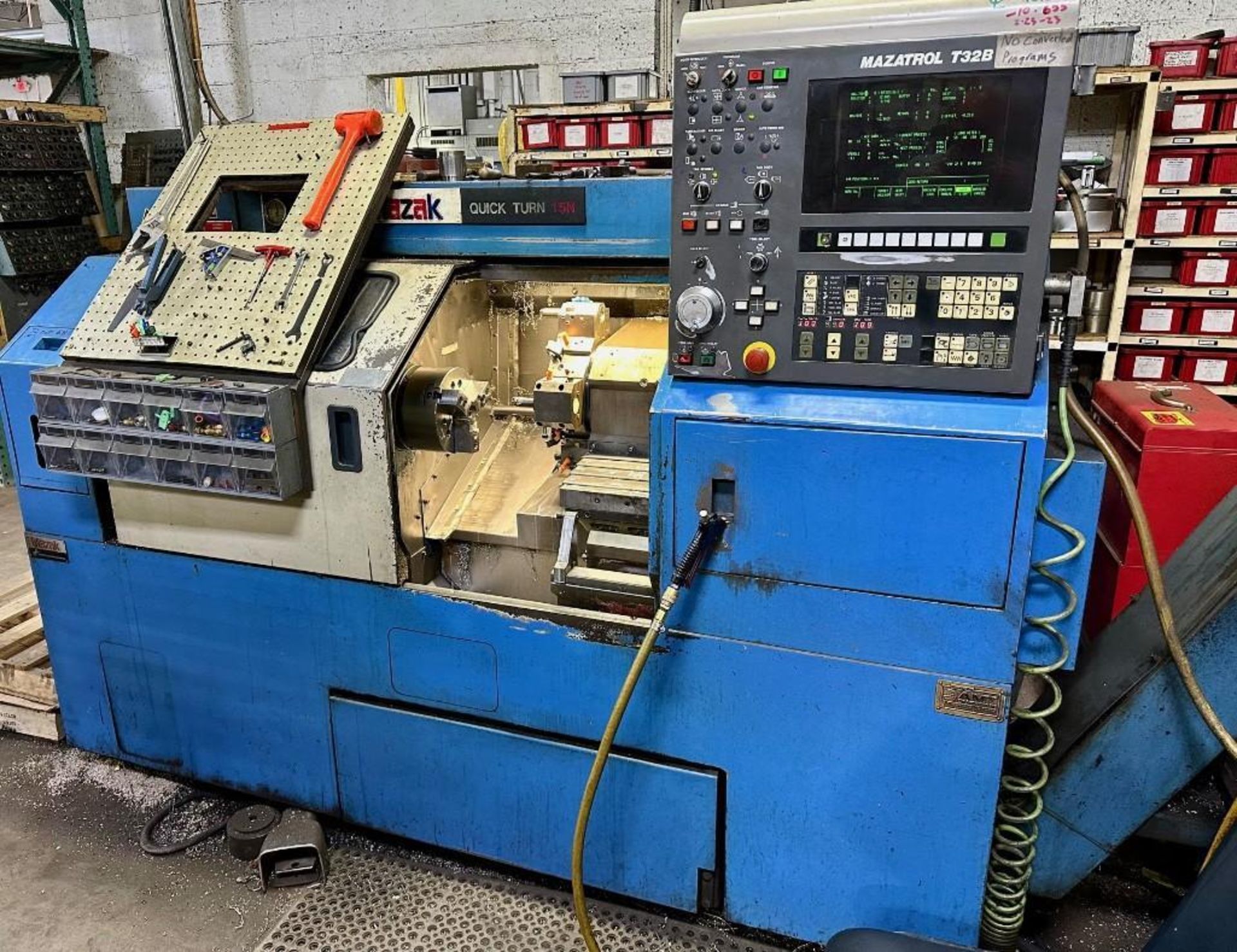 Mazak QT 15N CNC Lathe w/ T32B Controller