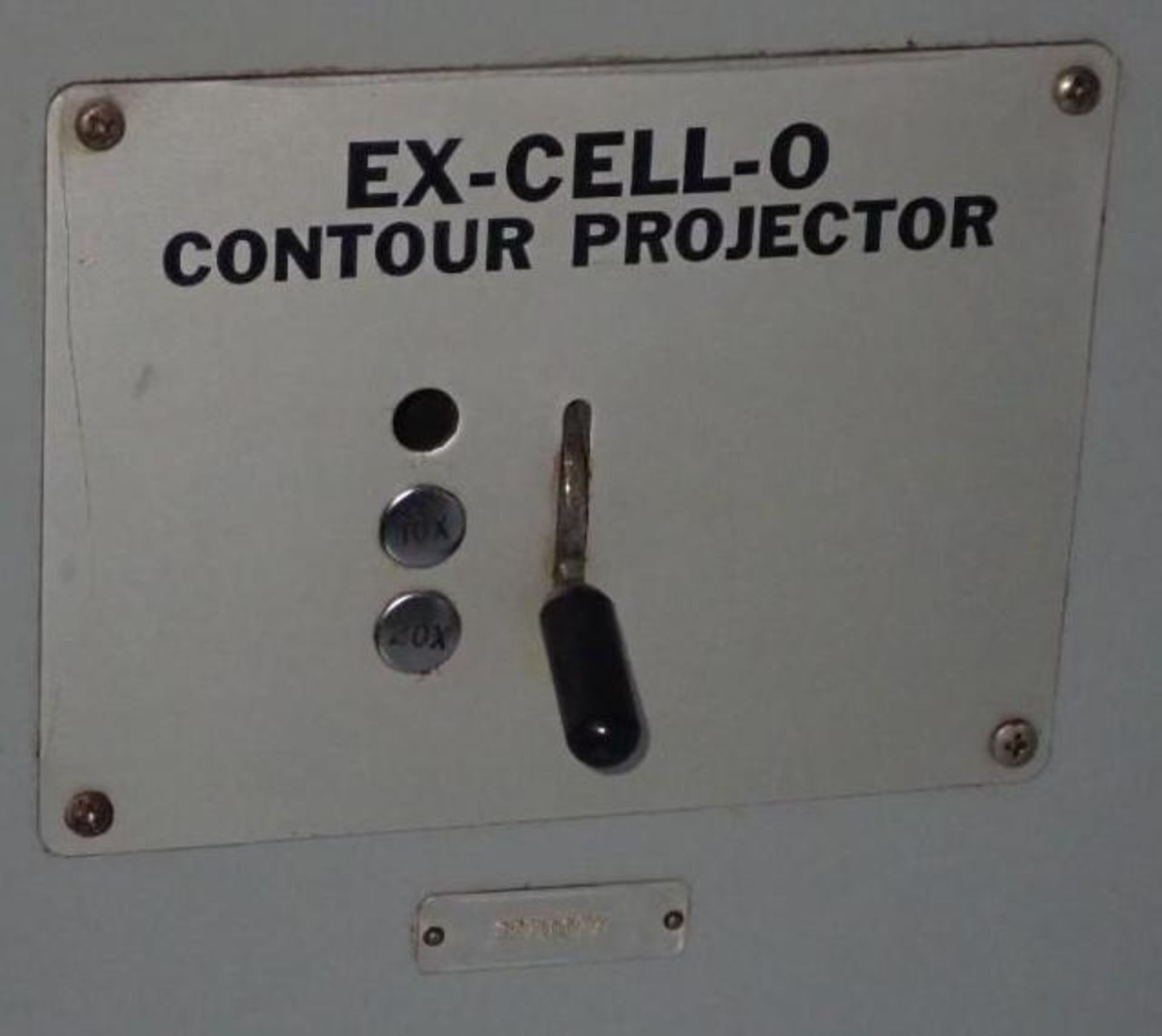 30" Ex-Cell-O #30-827 Contour Projector / Comparator - Image 8 of 12