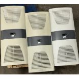 Lot of (3) Rittal #SK 3304140 Cooling Units