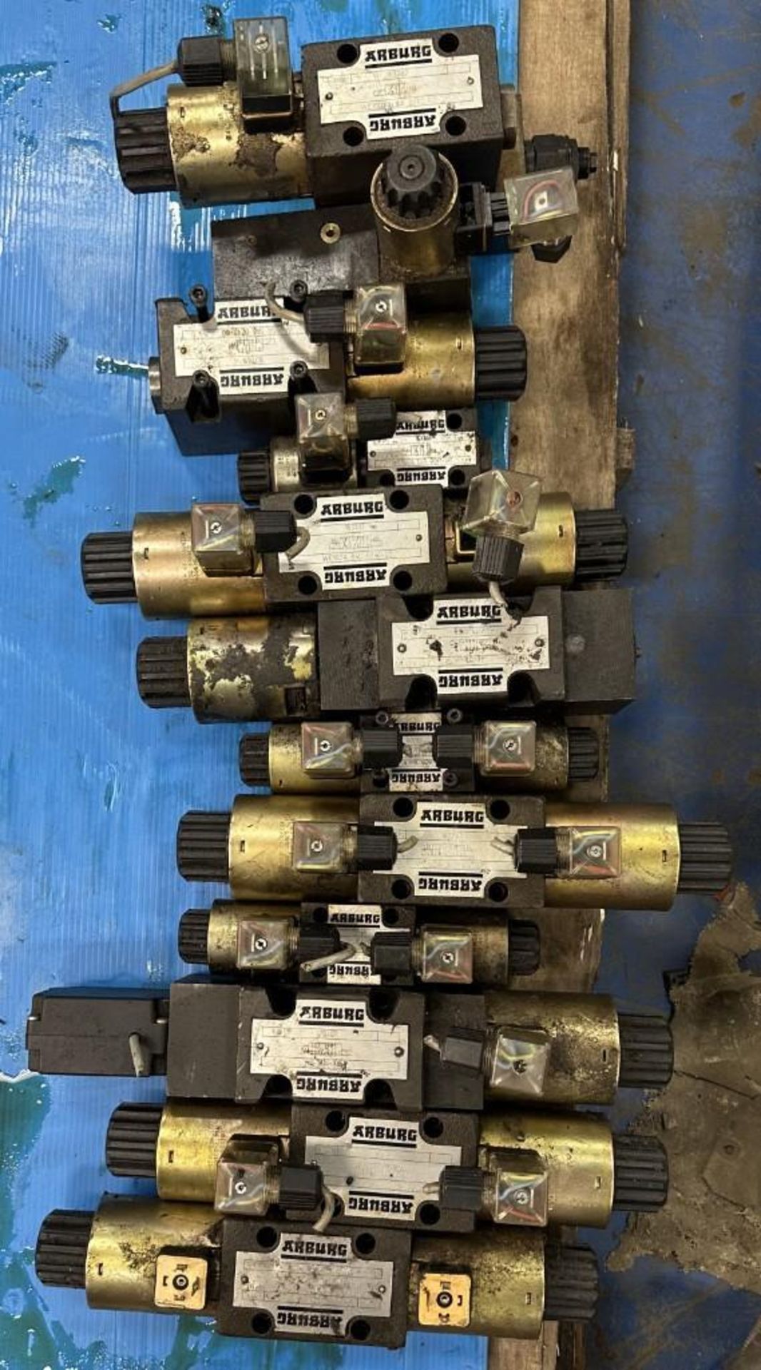 Lot of Assorted Arburg Valves