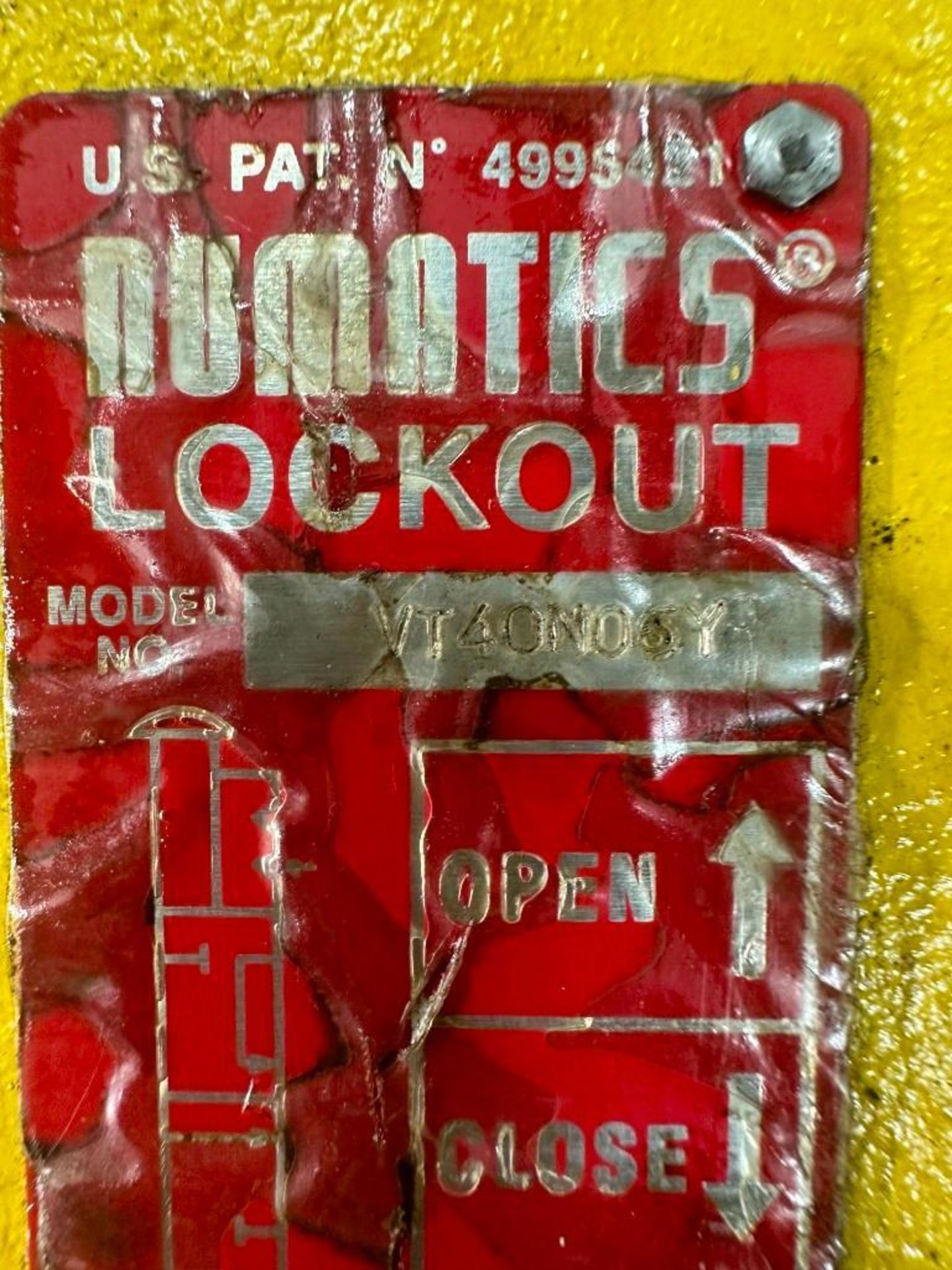 Lot of (2) Misc. Numatics Lock Outs - Image 4 of 5