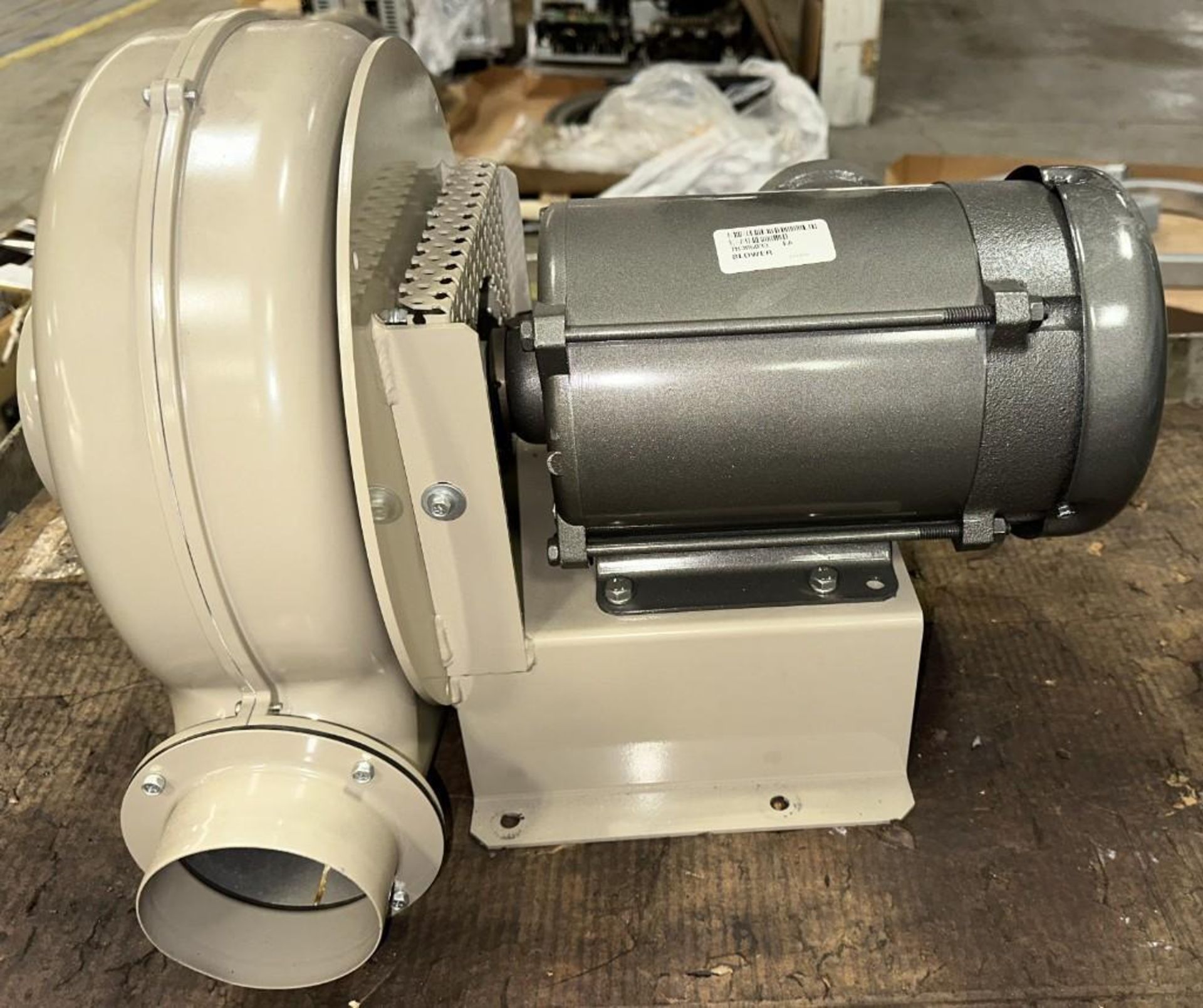 Showa Denki #EC-H04-B05-M362 Electric Blower w/#A-39744345 Motor - Image 4 of 7