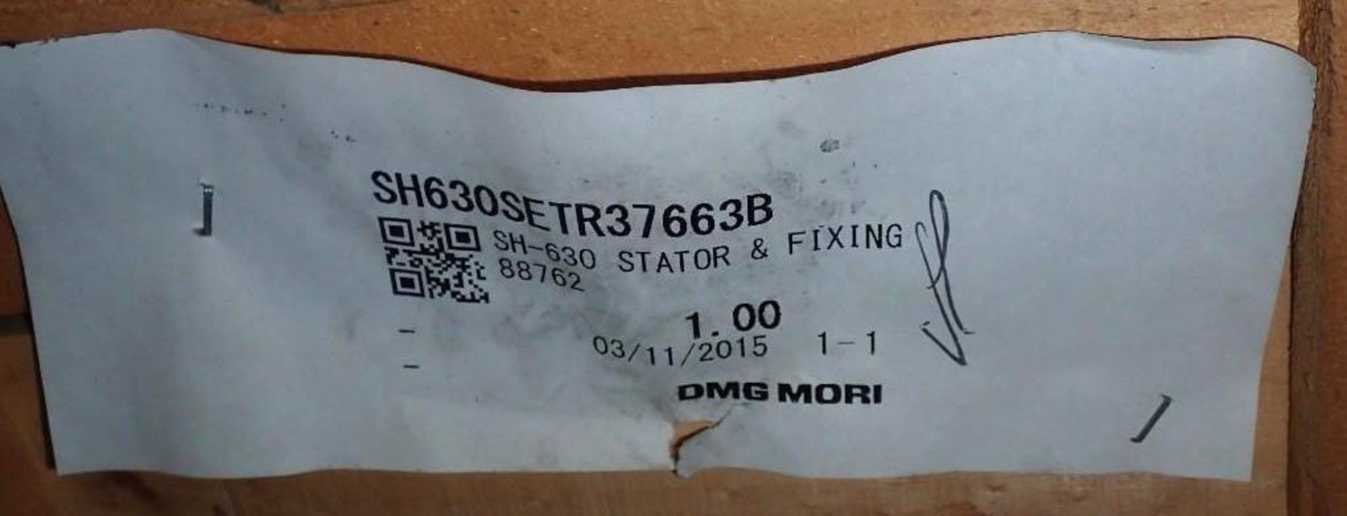 Mori Seiki #SH-600 Stator & Fixing - Image 5 of 5