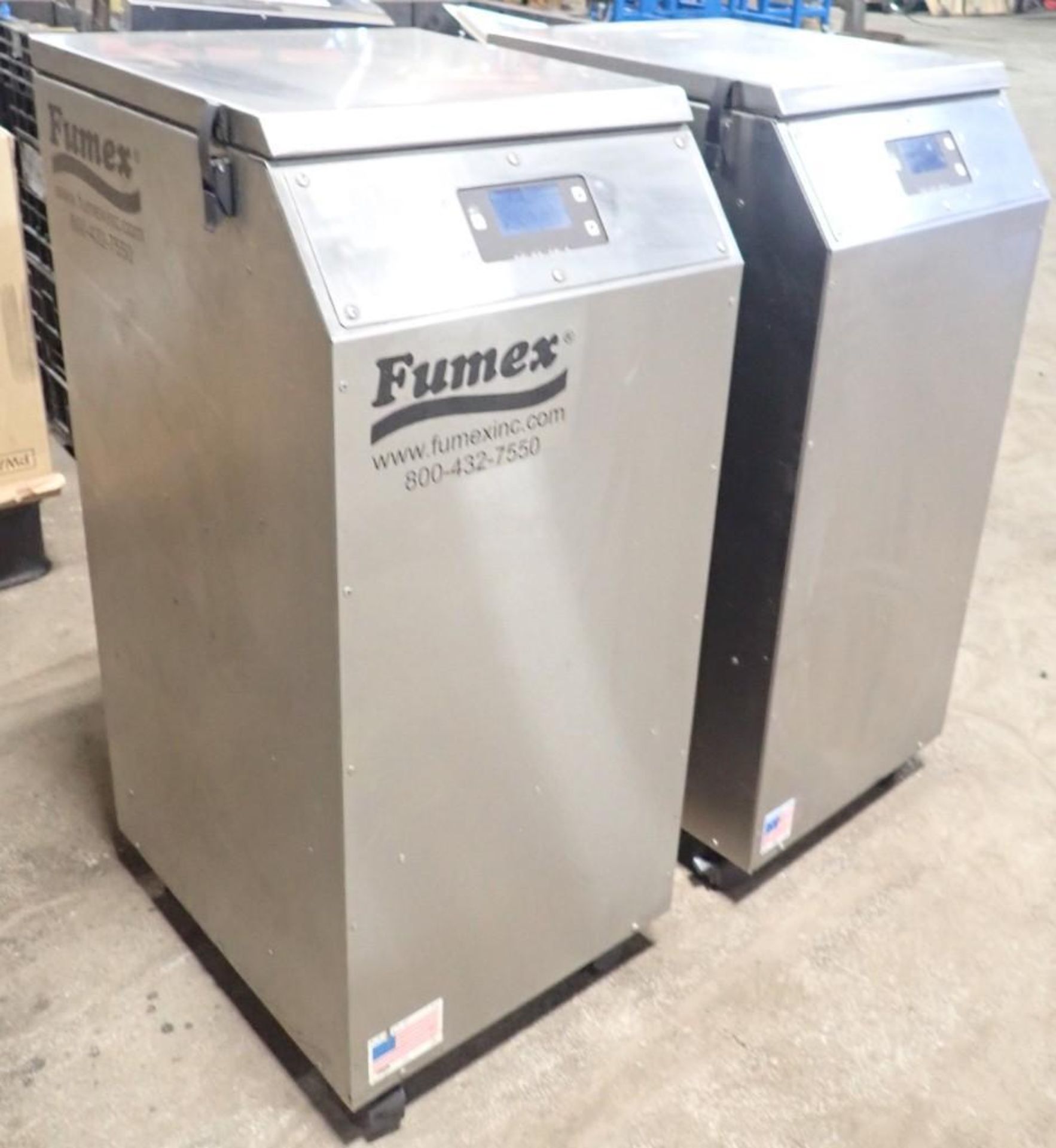 Lot of (2) Fumex #FA2SSD Fume Extractors - Image 2 of 5