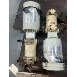 Lot of (2) Nippon Gerotor #2MY400-220HBEM+216HBE Hydraulic Pumps