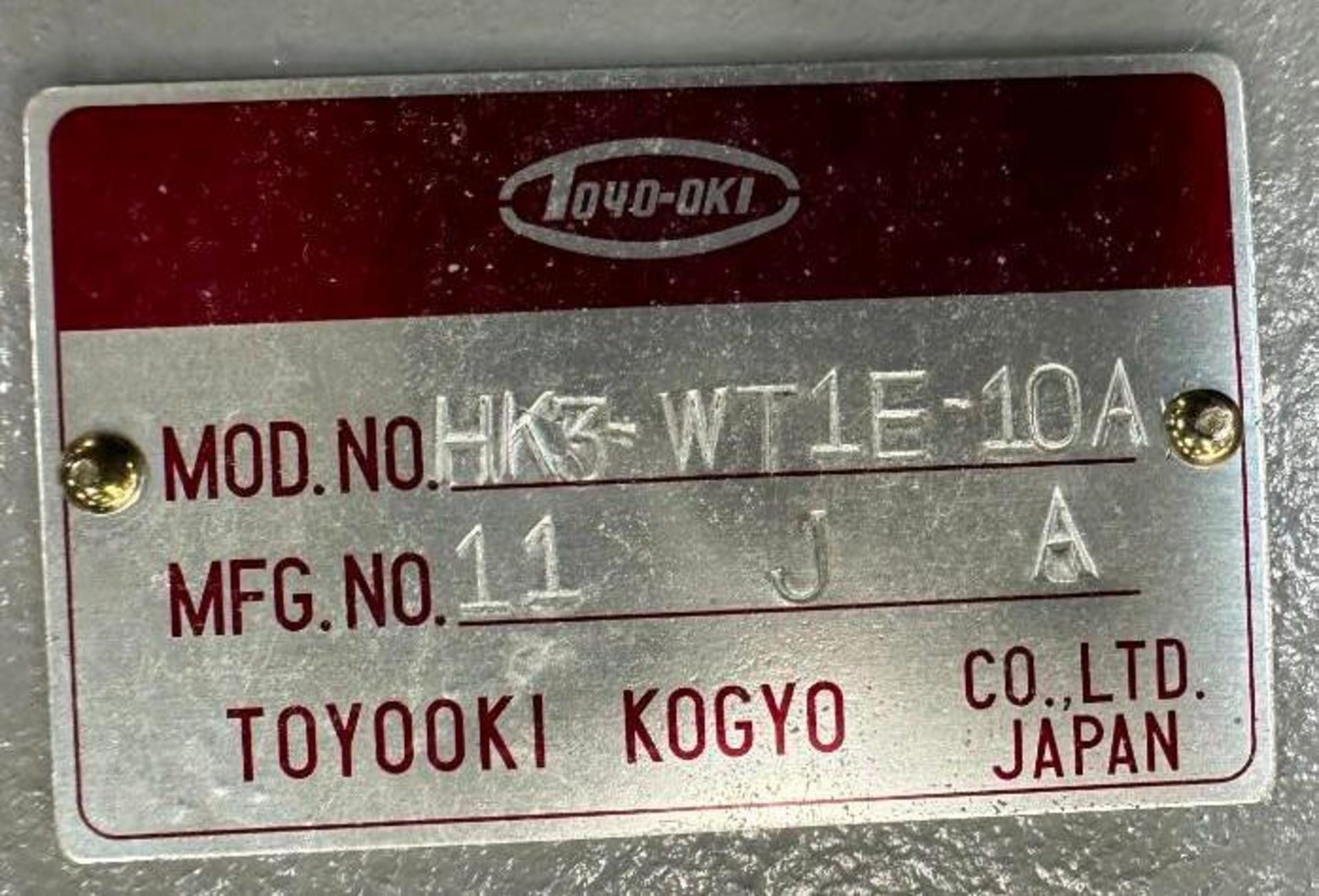 Toyo-oki #HK3-WT1E-10A Hydraulic Pilot Check Valve - Image 4 of 4