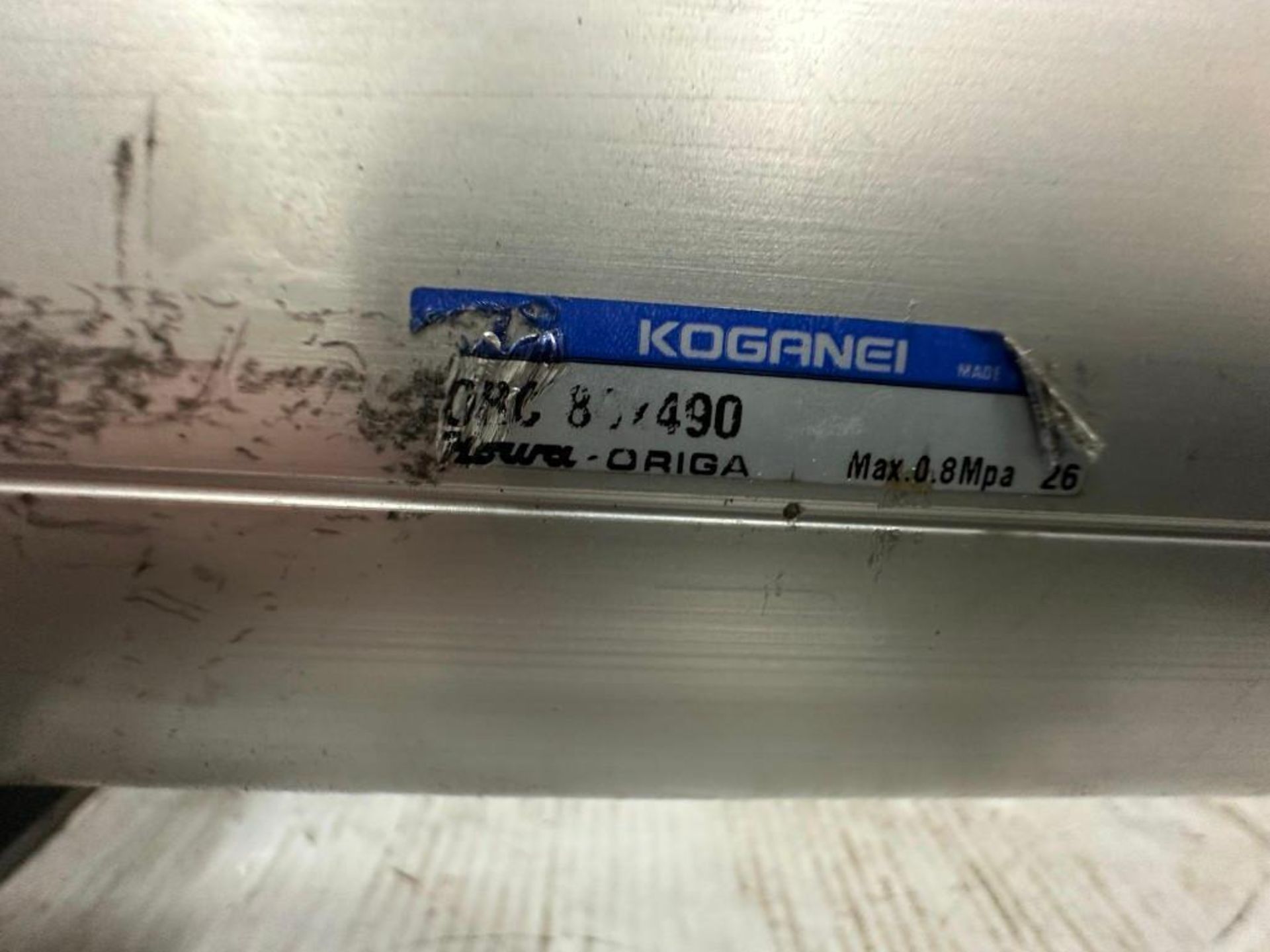 Koganei Cylinder Tag Unreadable - Image 5 of 5