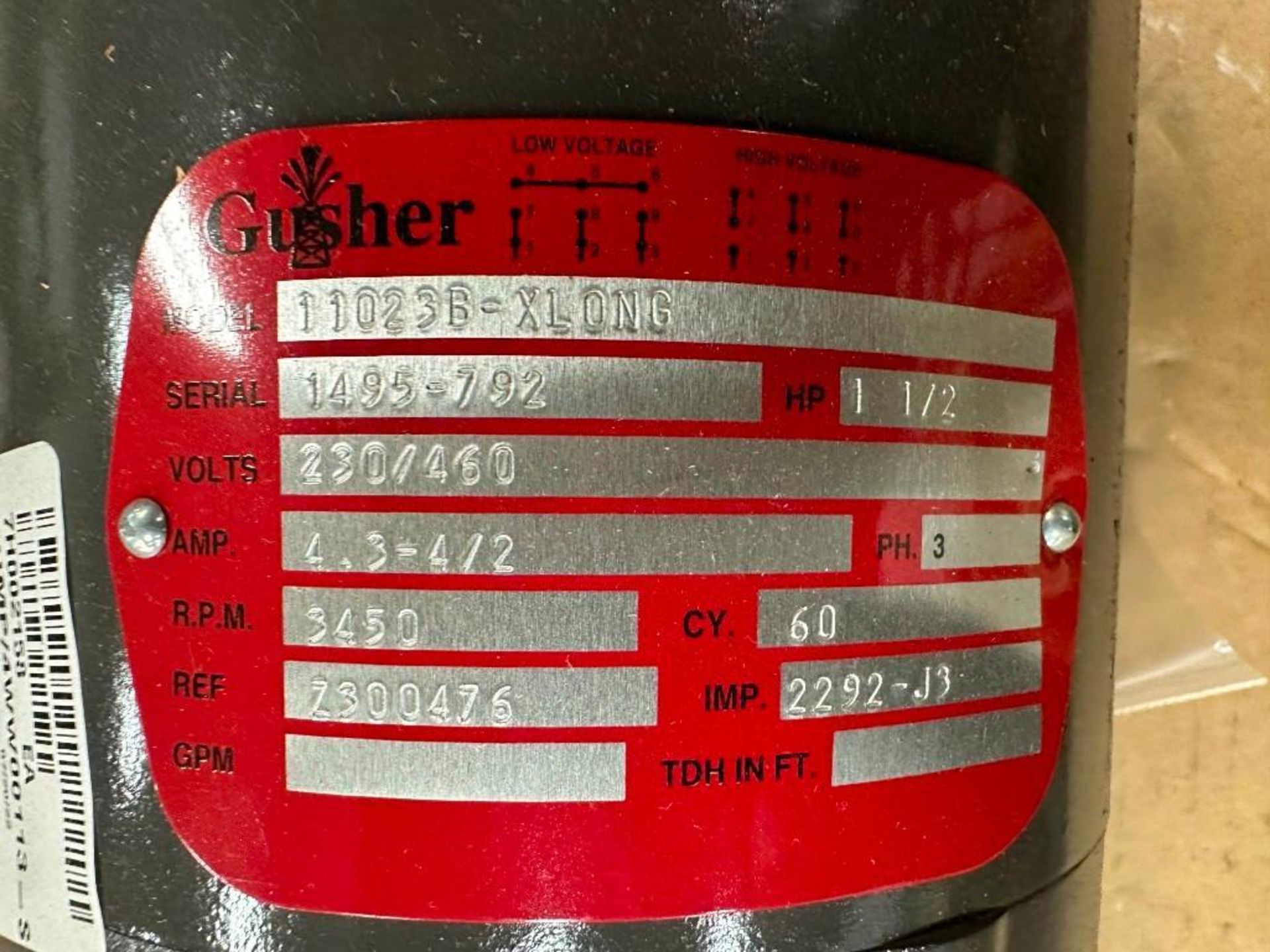 Gusher #11023B-XLONG Pump - Image 6 of 6