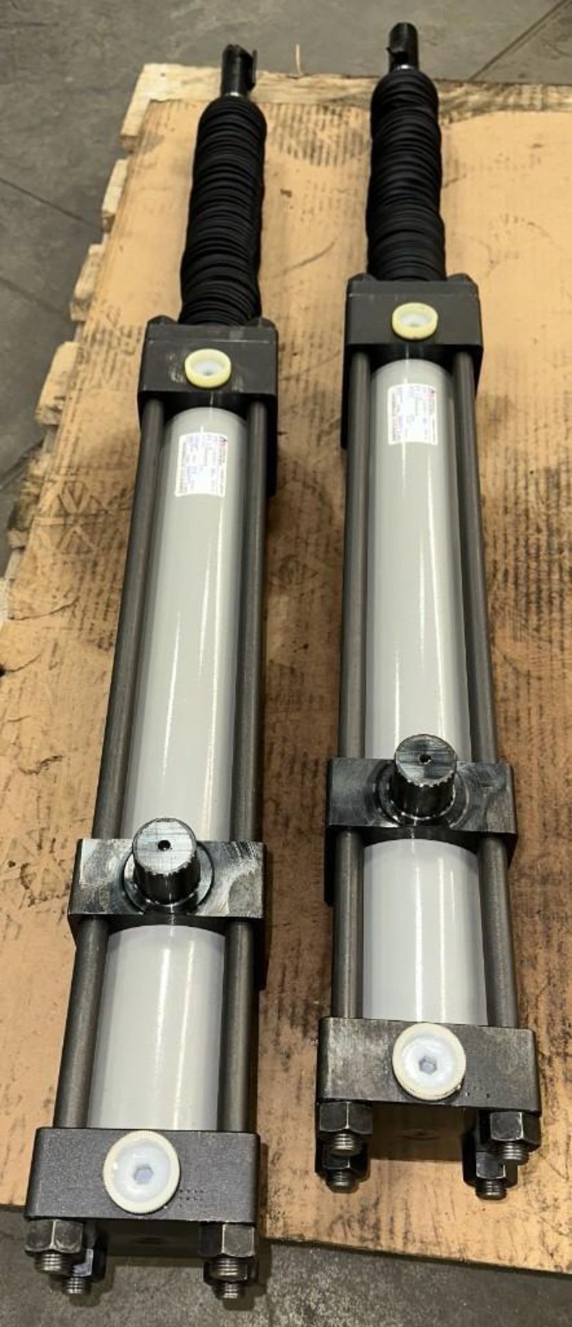 Lot of (2) Horiuchi Machinery #E1467601-1 Hydraulic Cylinders - Image 3 of 5