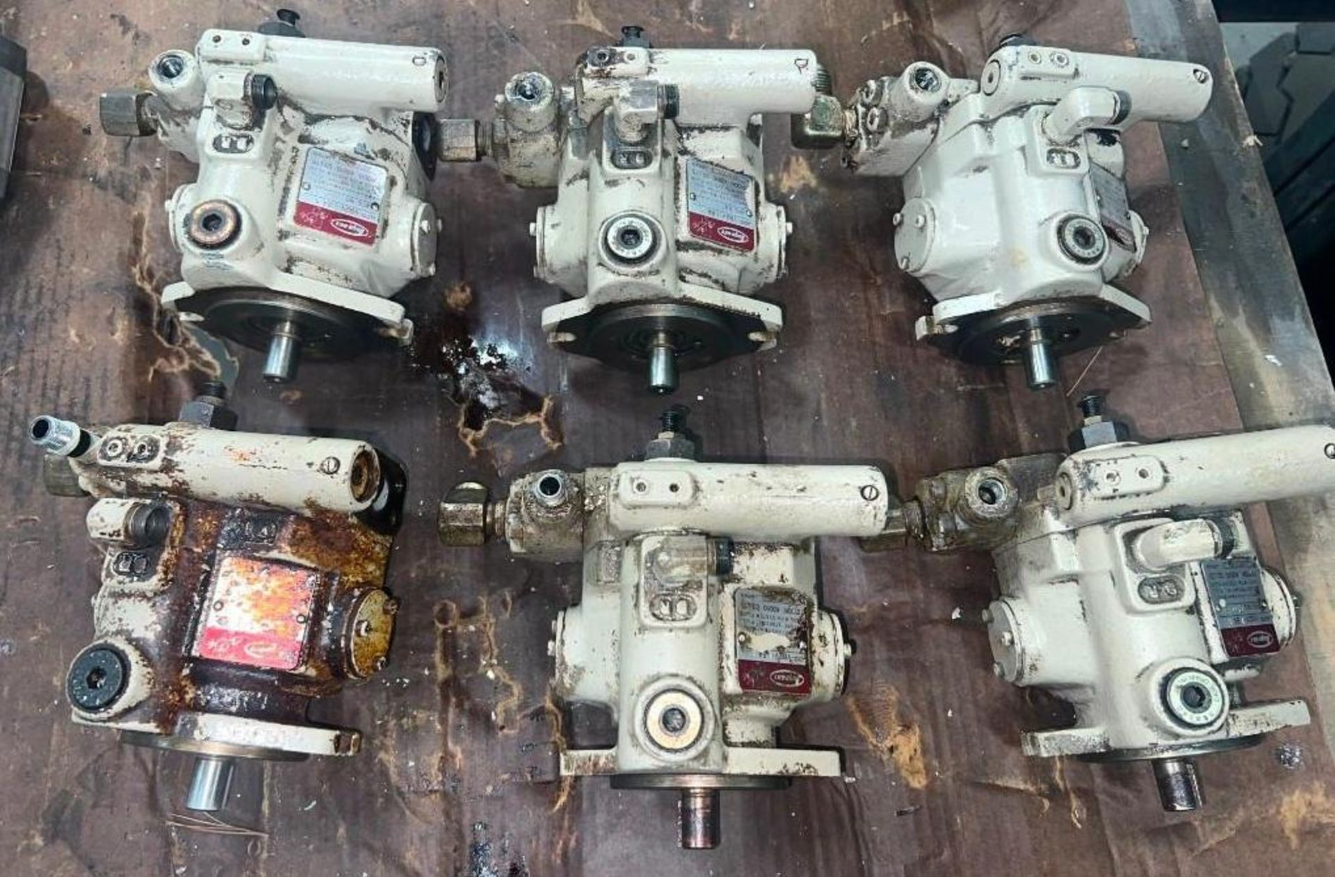 Lot of (6) Toyo-Oki #HPP-VB2V-L8A3 Hydraulic Pumps