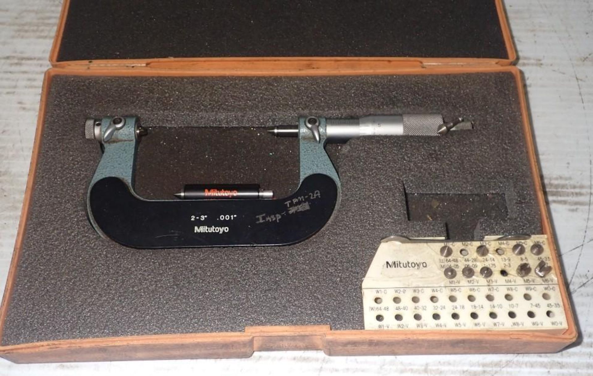 Mitutoyo #126-139 & #126-138 Screw Thread Micrometers - Image 2 of 7