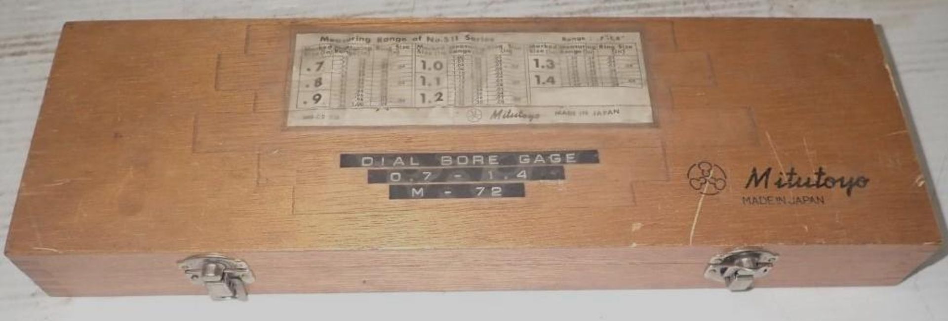 Mitutoyo #511-104 Dail Bore Gage