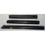 Lot of (3) Misc. Boring Bars