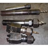 Lot of (5) Misc. Collet Chucks