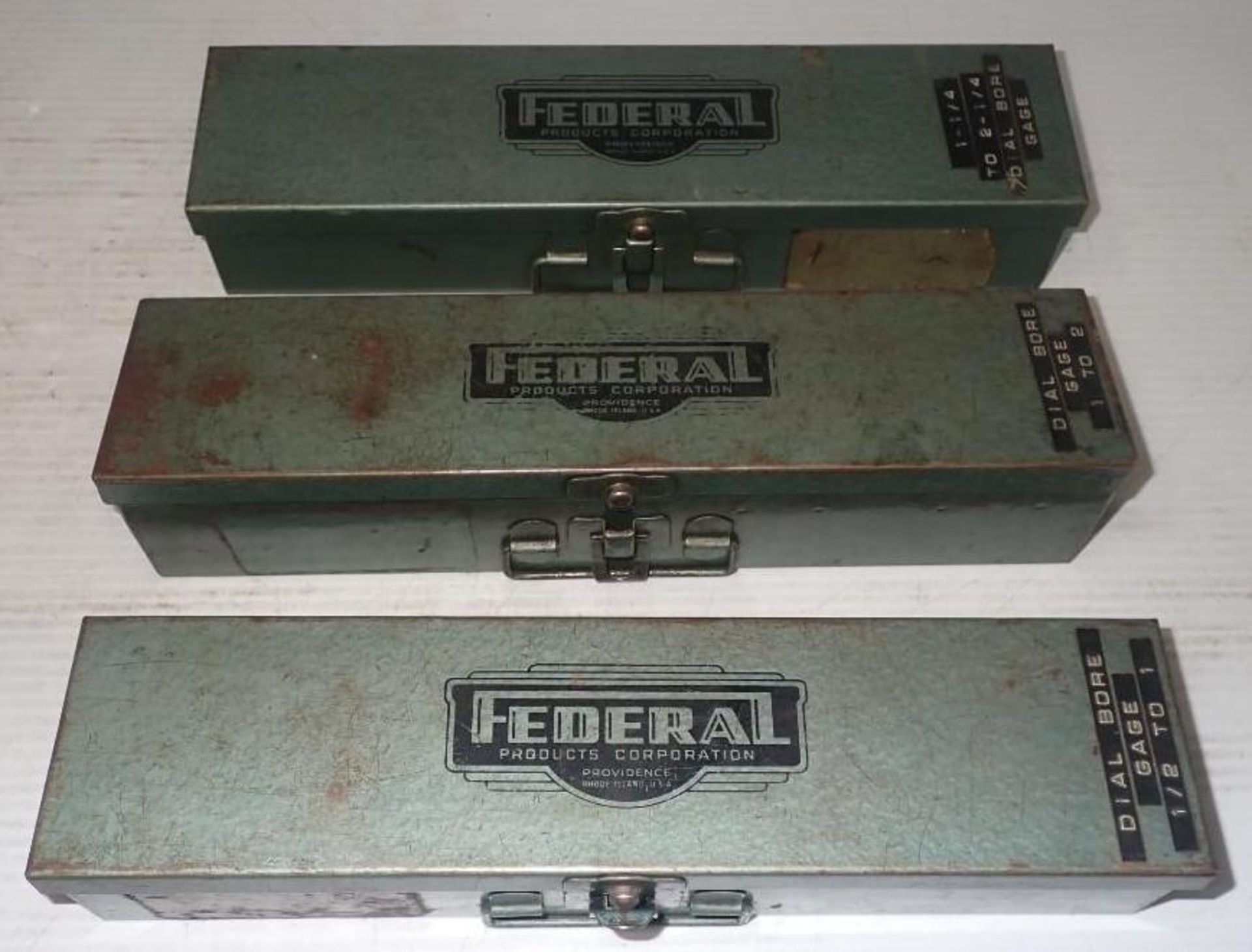 Lot of (3) Federal Bore Gages