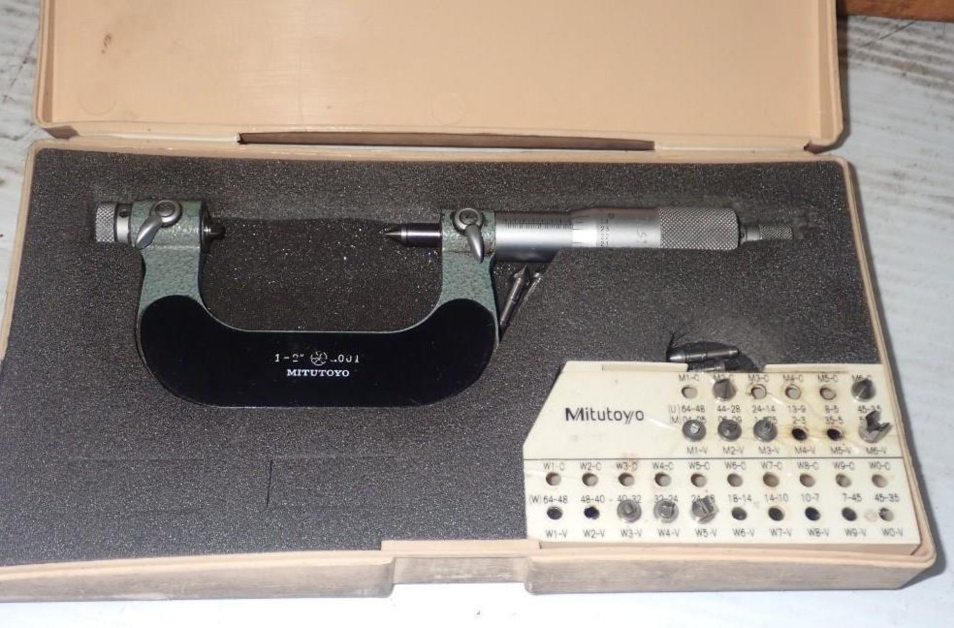 Mitutoyo #126-139 & #126-138 Screw Thread Micrometers - Image 4 of 7