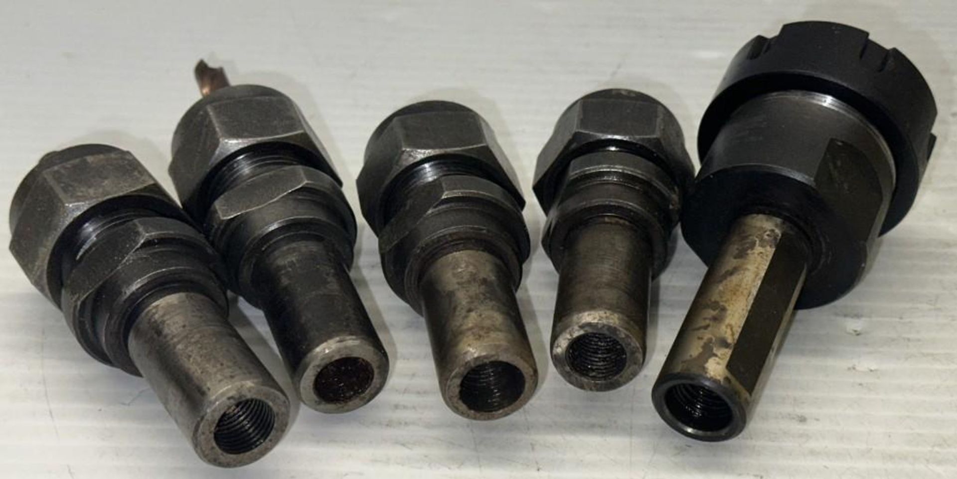 Lot of (5) Misc. Collet Chuck Tool Holders - Image 2 of 4