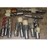 Lot of Misc. HSS End Mills