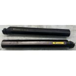 Lot of (2) Kennametal #A32-NER4 NF2 Grooving Boring Bars