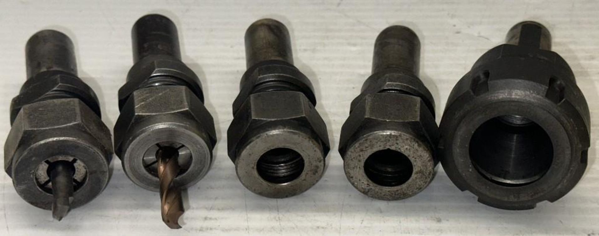 Lot of (5) Misc. Collet Chuck Tool Holders - Image 3 of 4