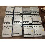 Lot of (9) ABB #DSQC406 / #3HAC035301-001/03 Modules