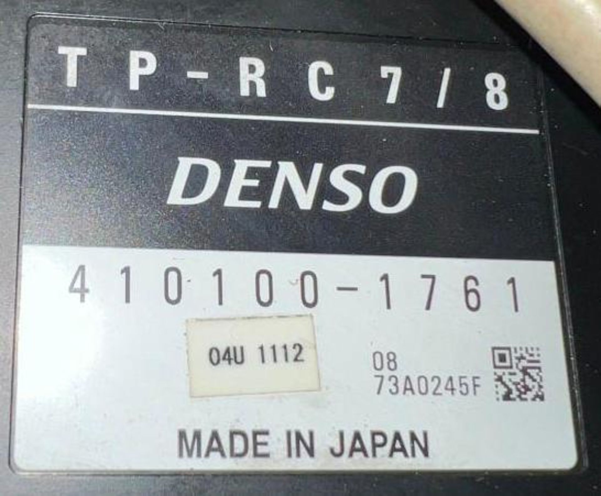 Lot of (2) Denso #TP-RC7/8 / #410100-1761 Robot Pendants - Image 3 of 4