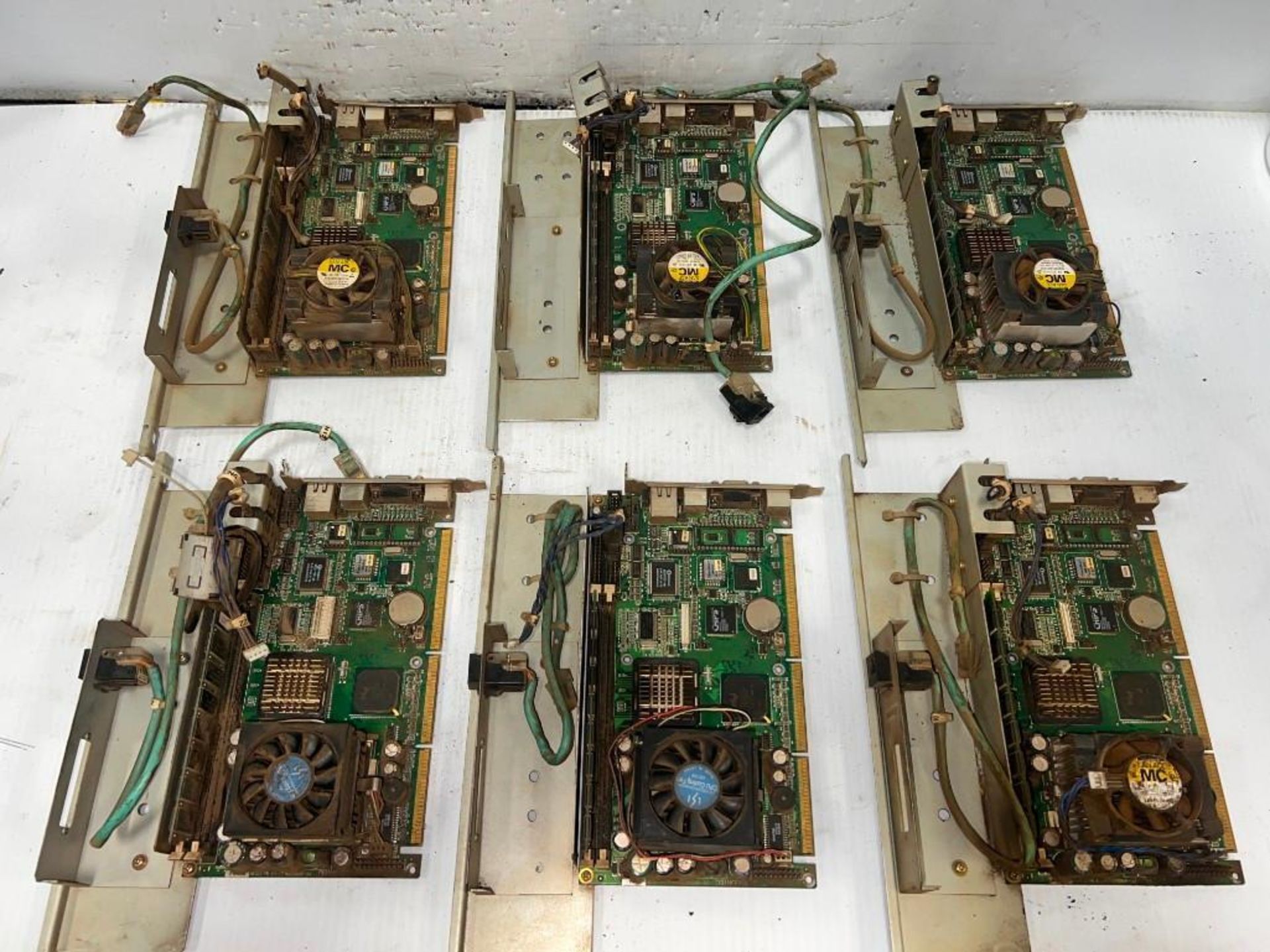 Lot of (6) Contec #PC-686BX(NLX)-LV Circuit Boards