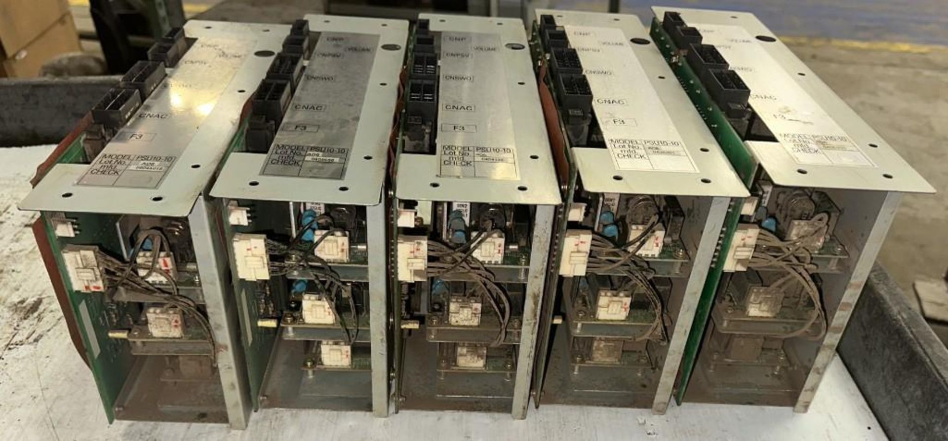 Lot of (5) Nachi #PSU10-10 Power Supplies - Image 2 of 5