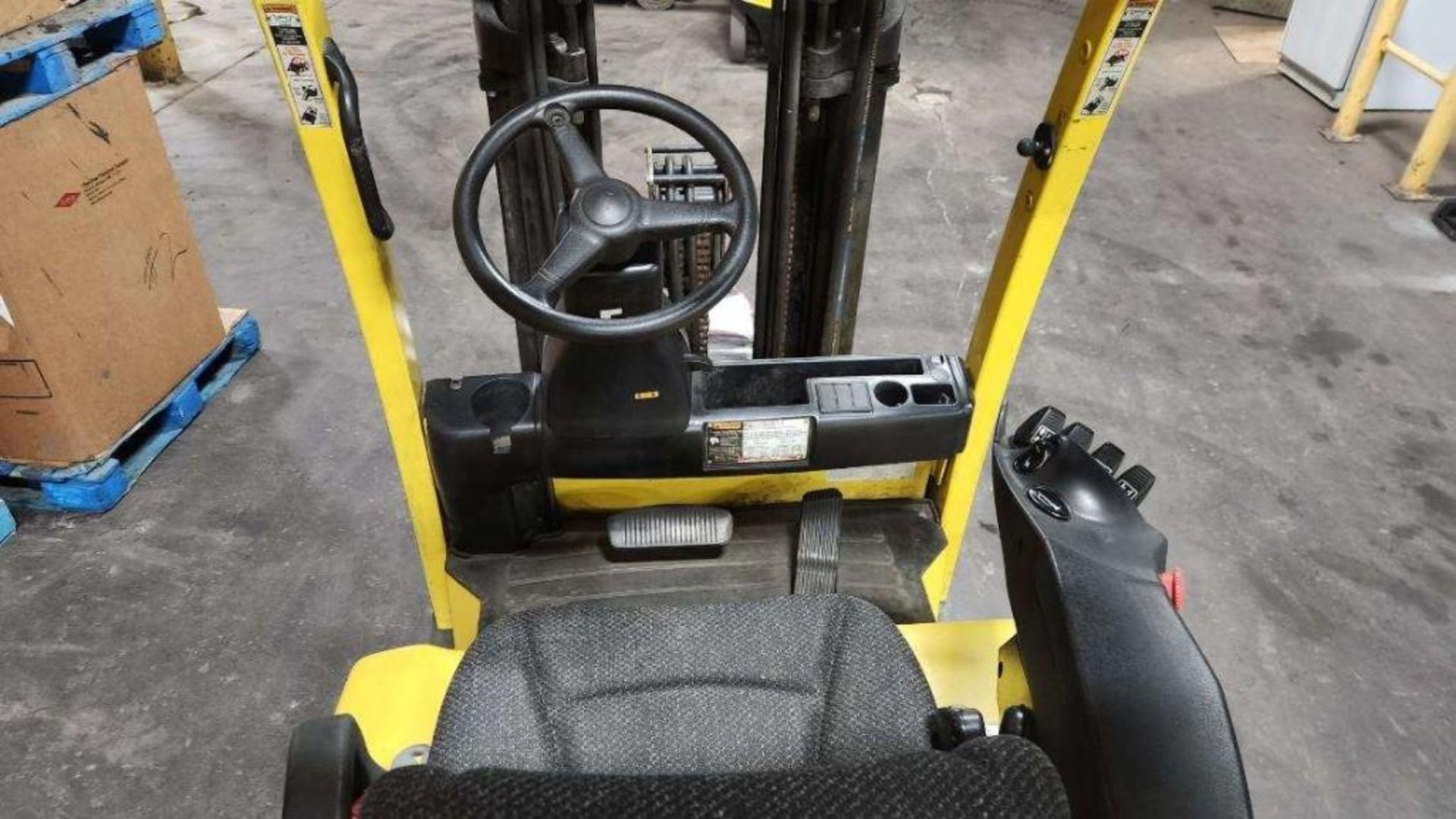 4,500 Lb. Cap Hyster E45XN-33 Electric Forklift w/Positioner - Image 2 of 8