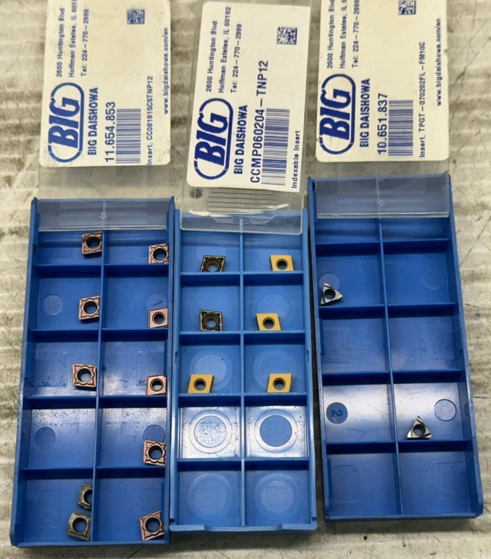 Lot of Misc. Big Daishowa Carbide Inserts