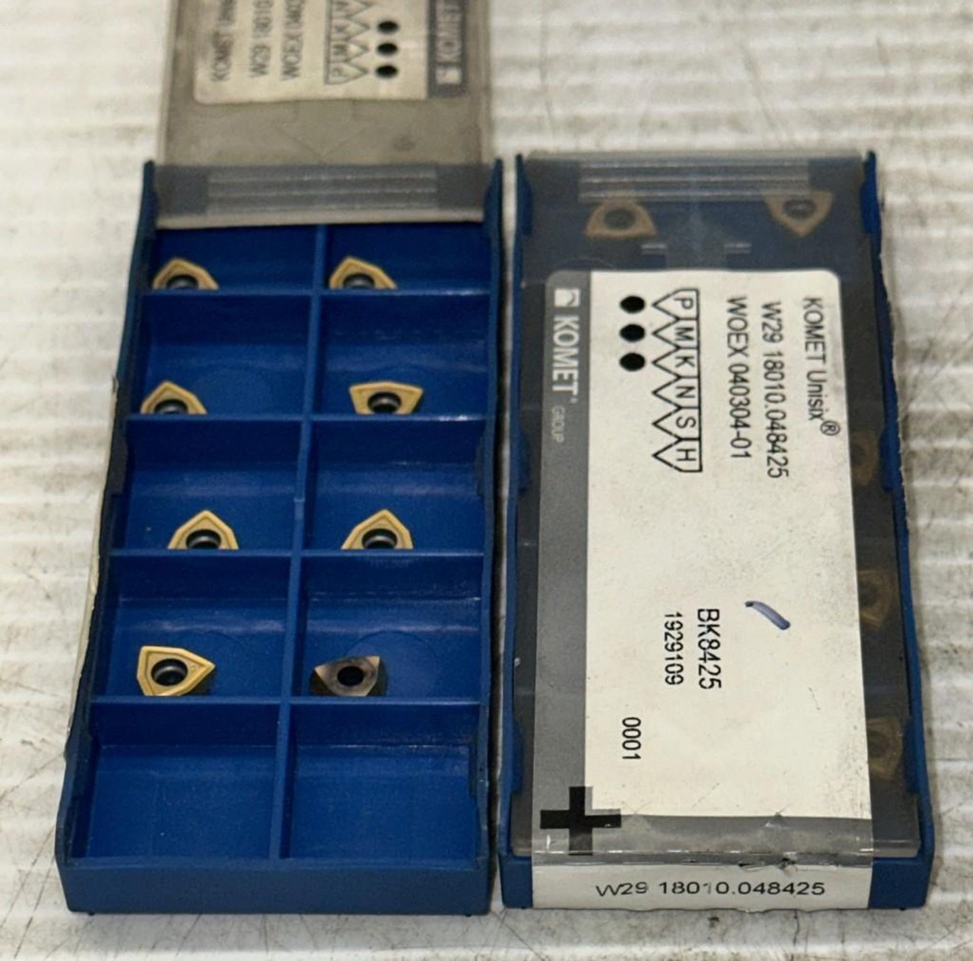 Lot of Komet #W29 18010.048425 Carbide Inserts - Image 2 of 4