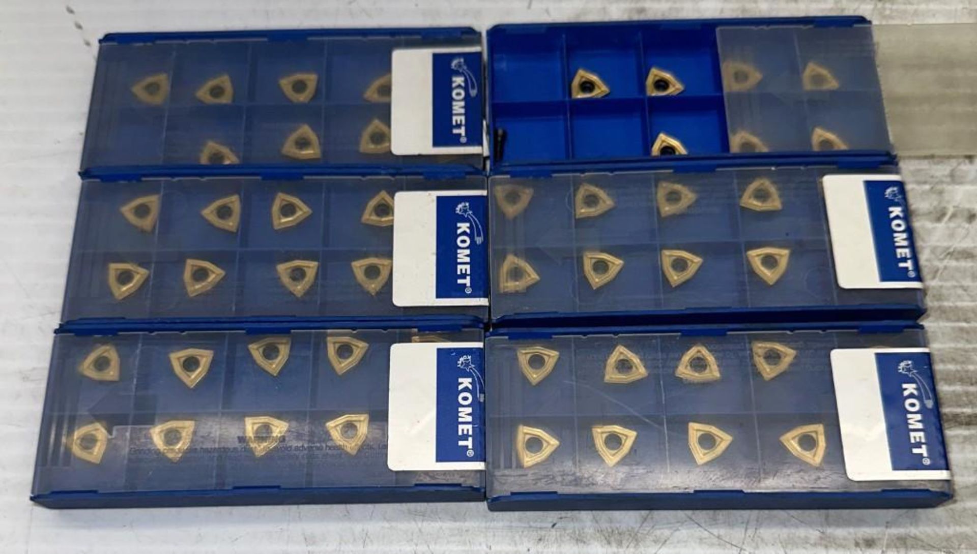 Lot of Komet #W29 24010.0484 Carbide Inserts - Image 2 of 4