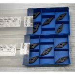Lot of Walter #VNMG 220408-M5 Carbide Inserts