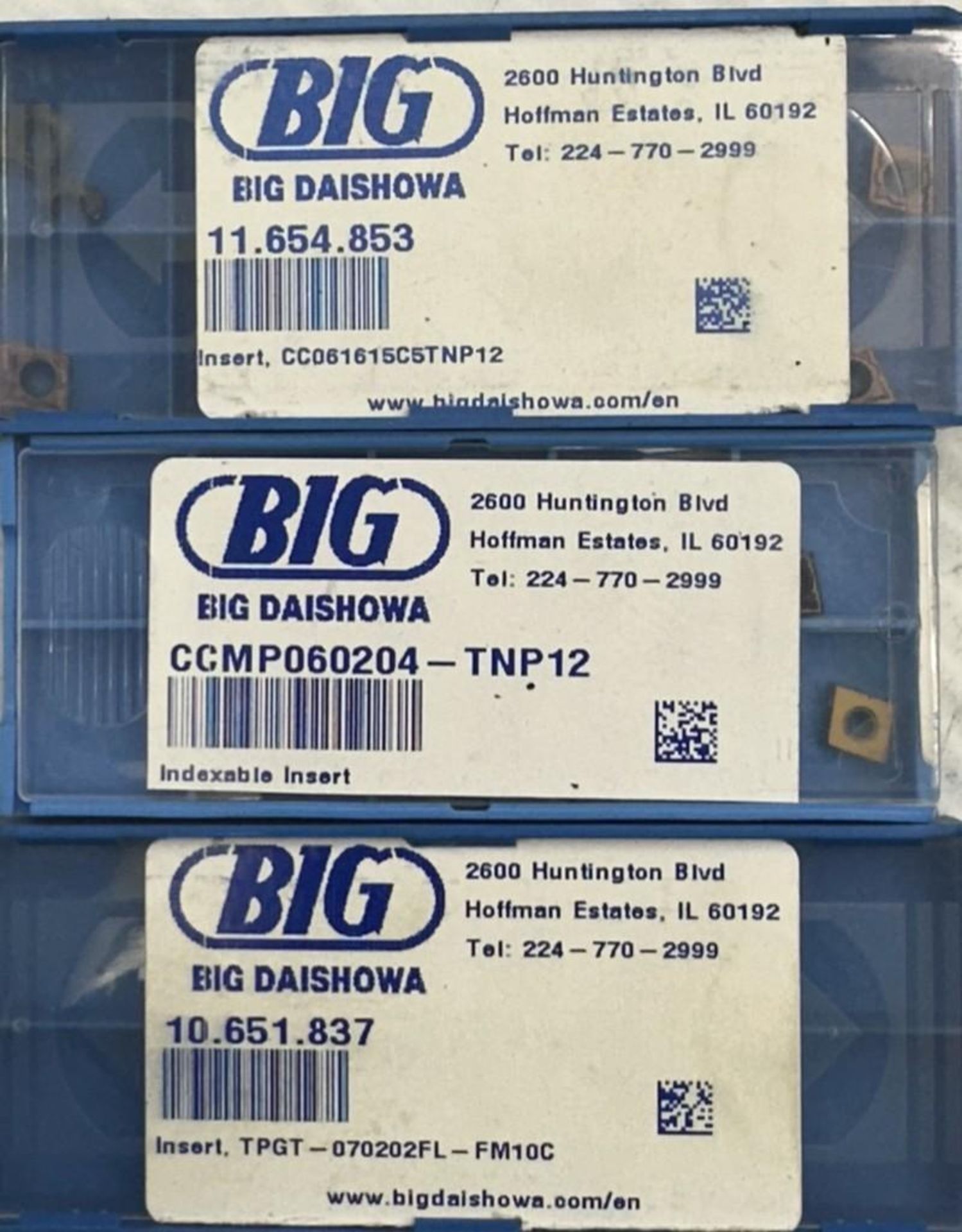 Lot of Misc. Big Daishowa Carbide Inserts - Image 4 of 4