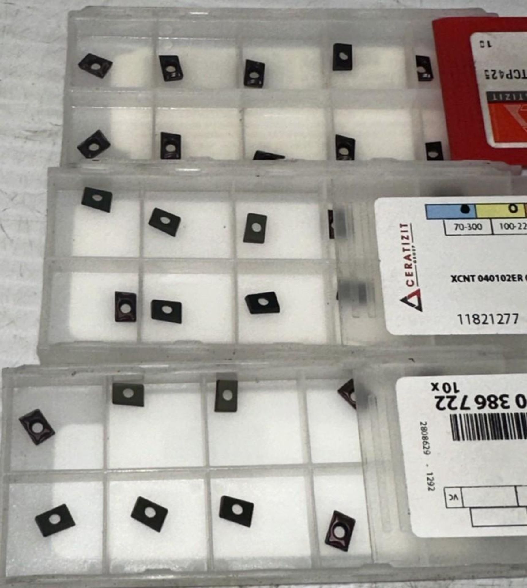 Lot of Misc. Ceratizit Carbide Inserts - Image 2 of 3