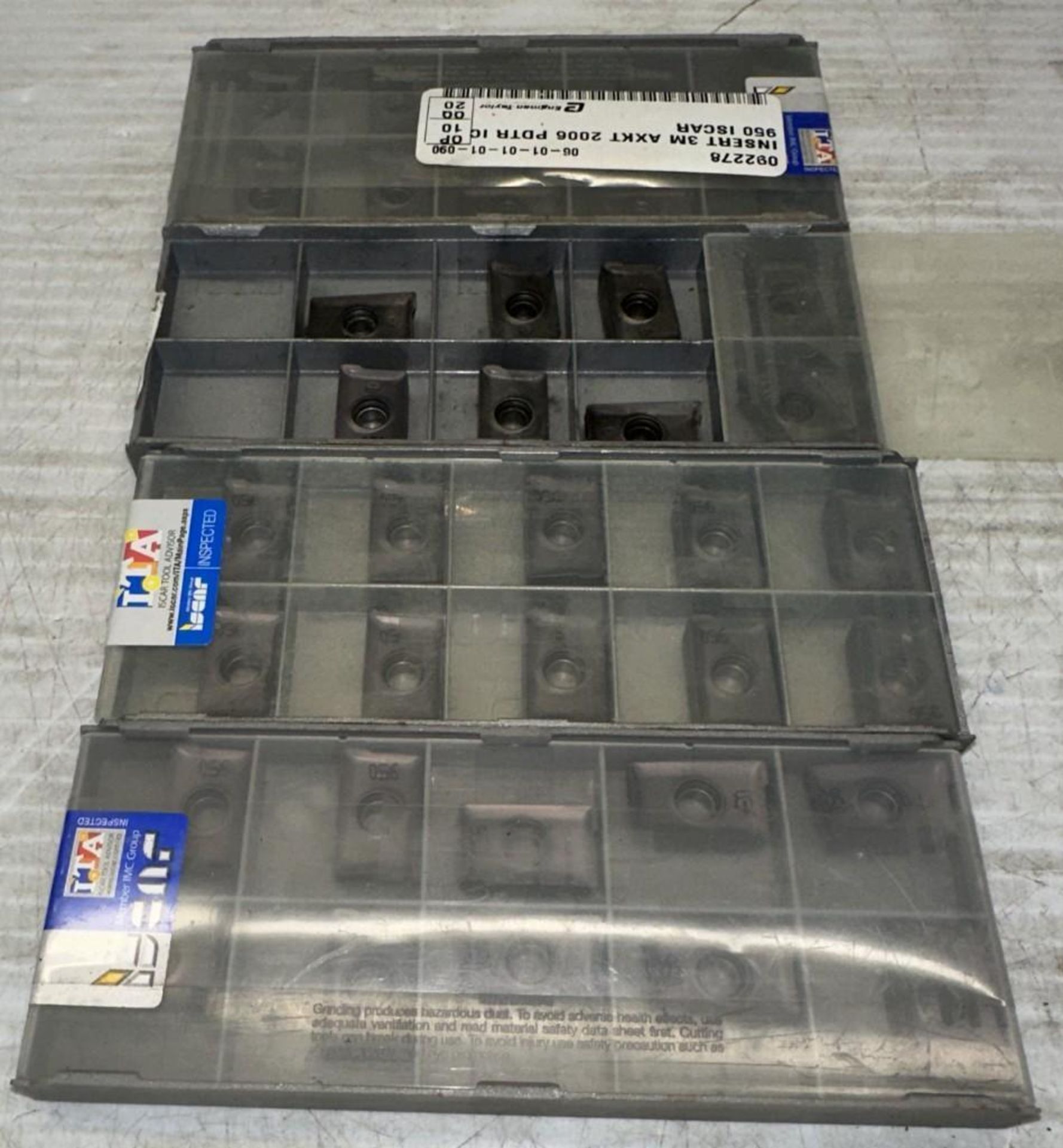 Lot of Iscar #3M AXKT 2006PDTR Carbide Inserts - Image 3 of 5