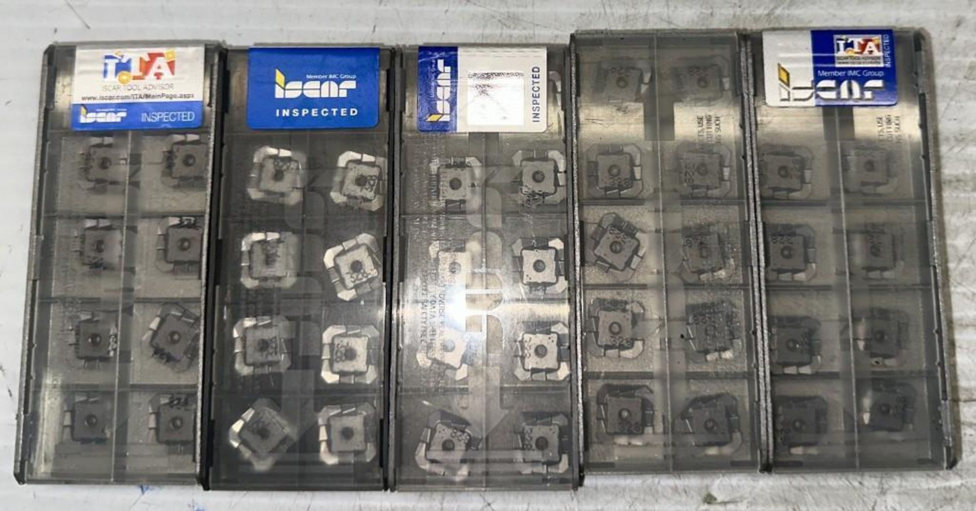 Lot of Iscar #SEKR 42AFTR-HS Carbide Inserts