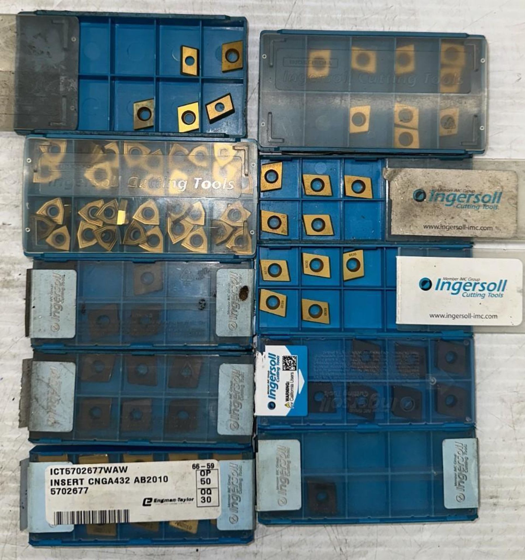 Lot of Misc. Ingersoll Carbide Inserts - Image 4 of 7