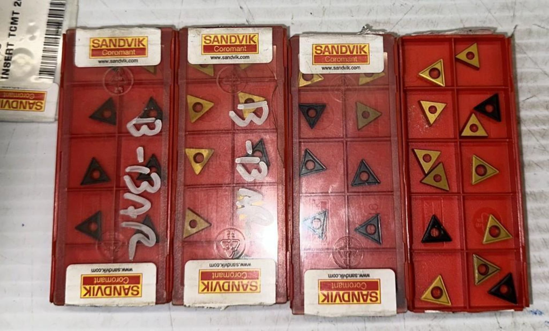 Lot of Sandvik #TCMTT 11 02 04-UF Carbide Inserts