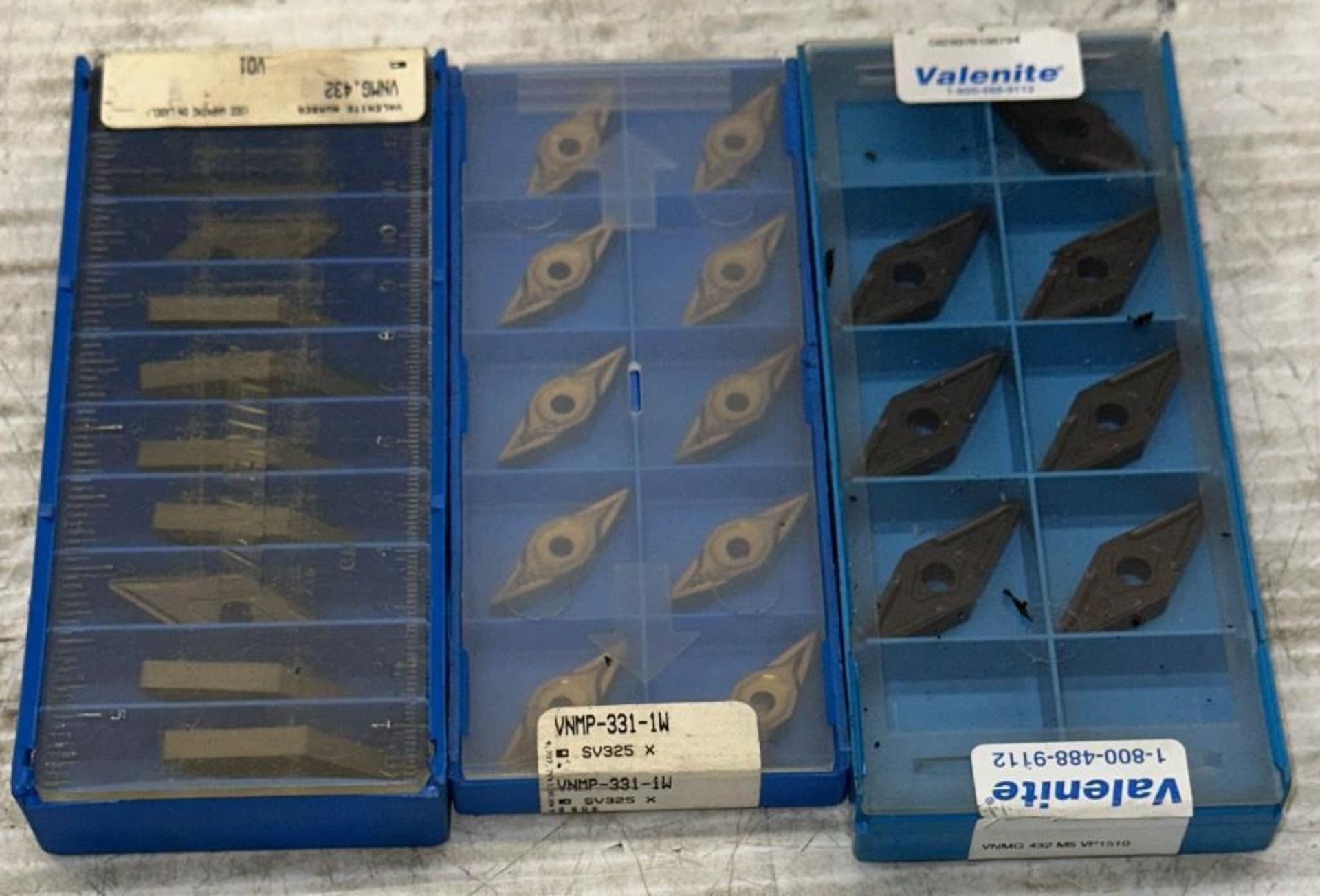 Lot of Misc. Valenite Carbide Inserts - Image 2 of 4