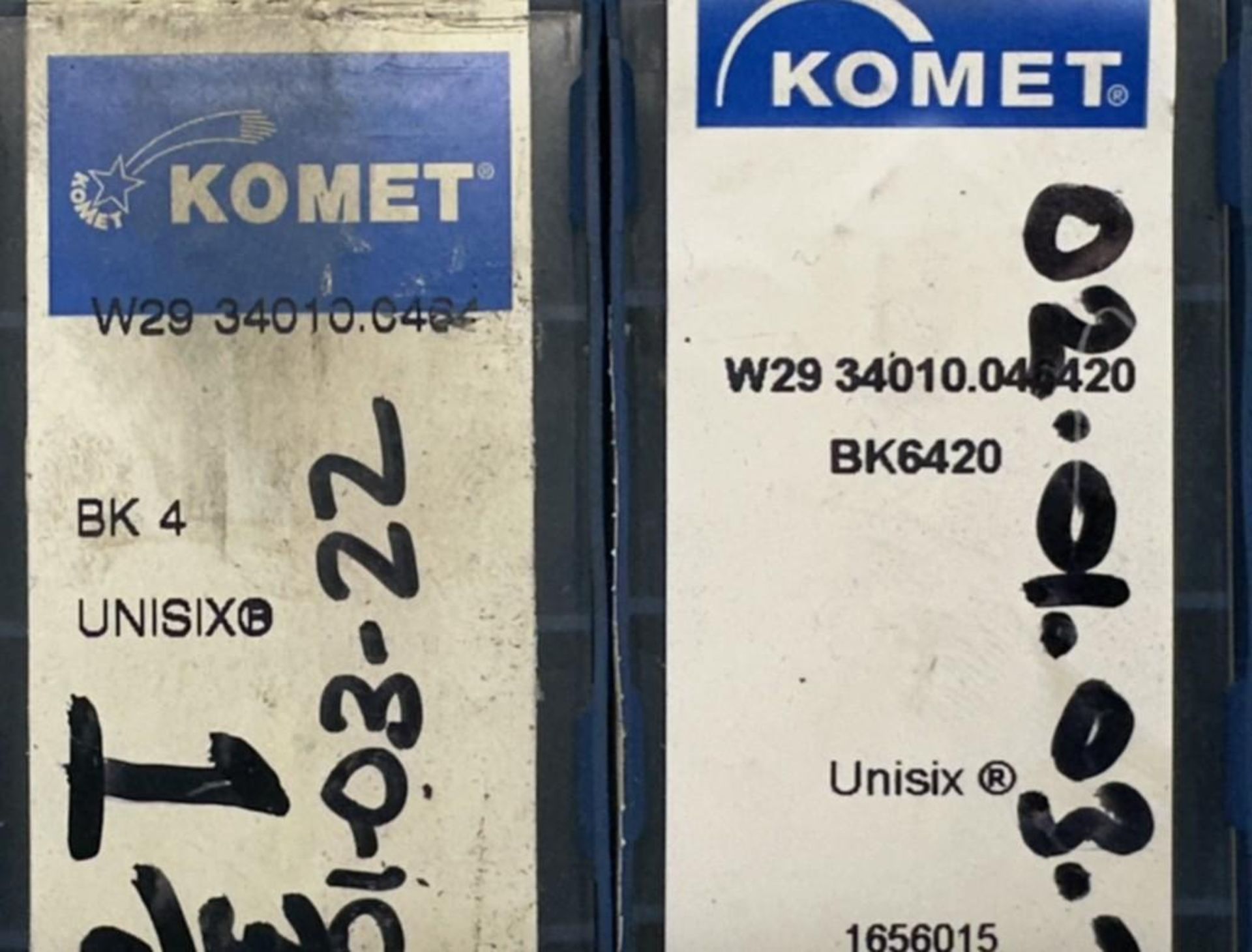 Lot of Komet #W29 34010.0464 & #W29 34010.046420 Carbide Inserts - Image 3 of 3