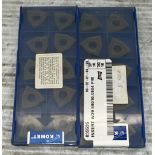 Lot of Komet #W29 58010.0804 Carbide Inserts