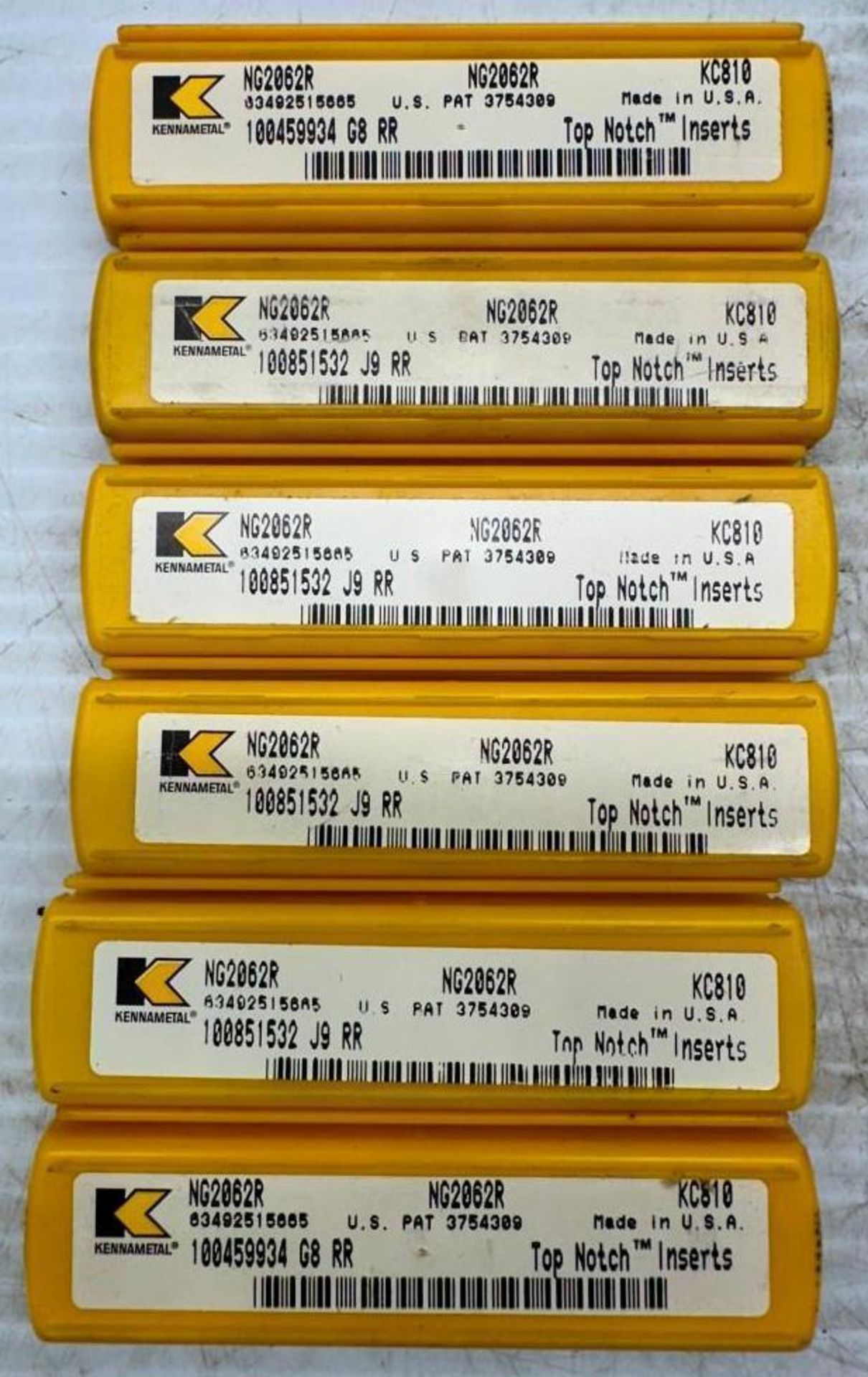Lot of Kennametal #NG2062R Carbide Inserts - Image 3 of 3