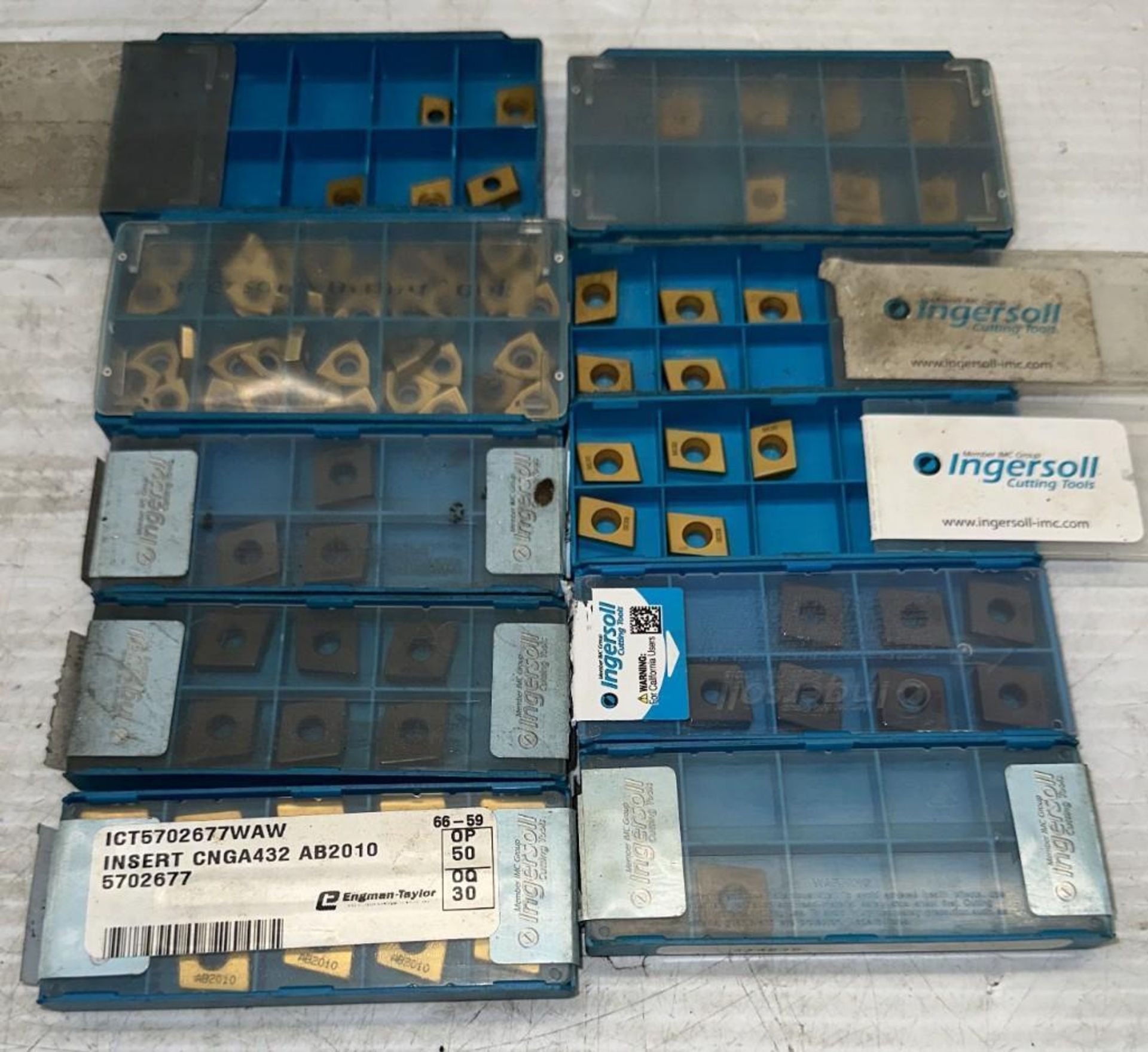 Lot of Misc. Ingersoll Carbide Inserts - Image 3 of 7