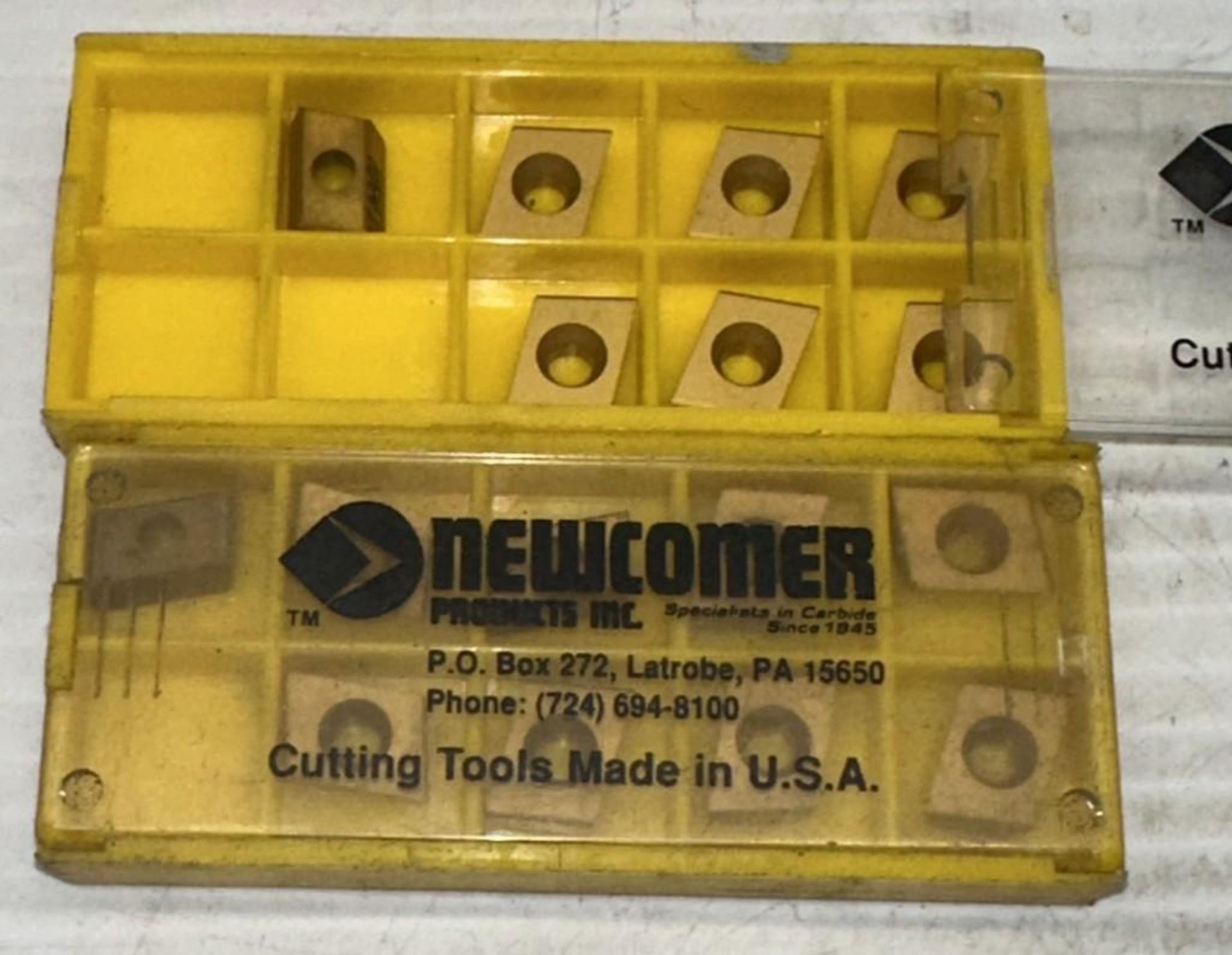 Lot of Newcomer #NCDE-323R05A Carbide Inserts - Image 2 of 4