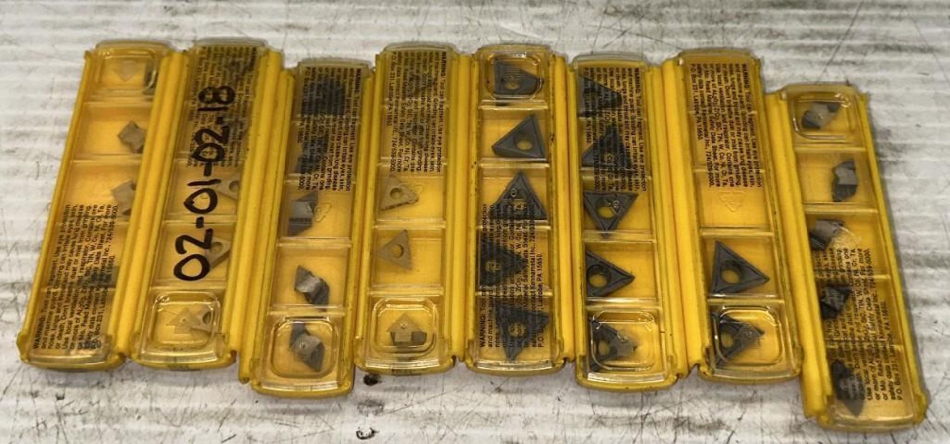 Lot of Misc. Kennametal Carbide Inserts - Image 2 of 4