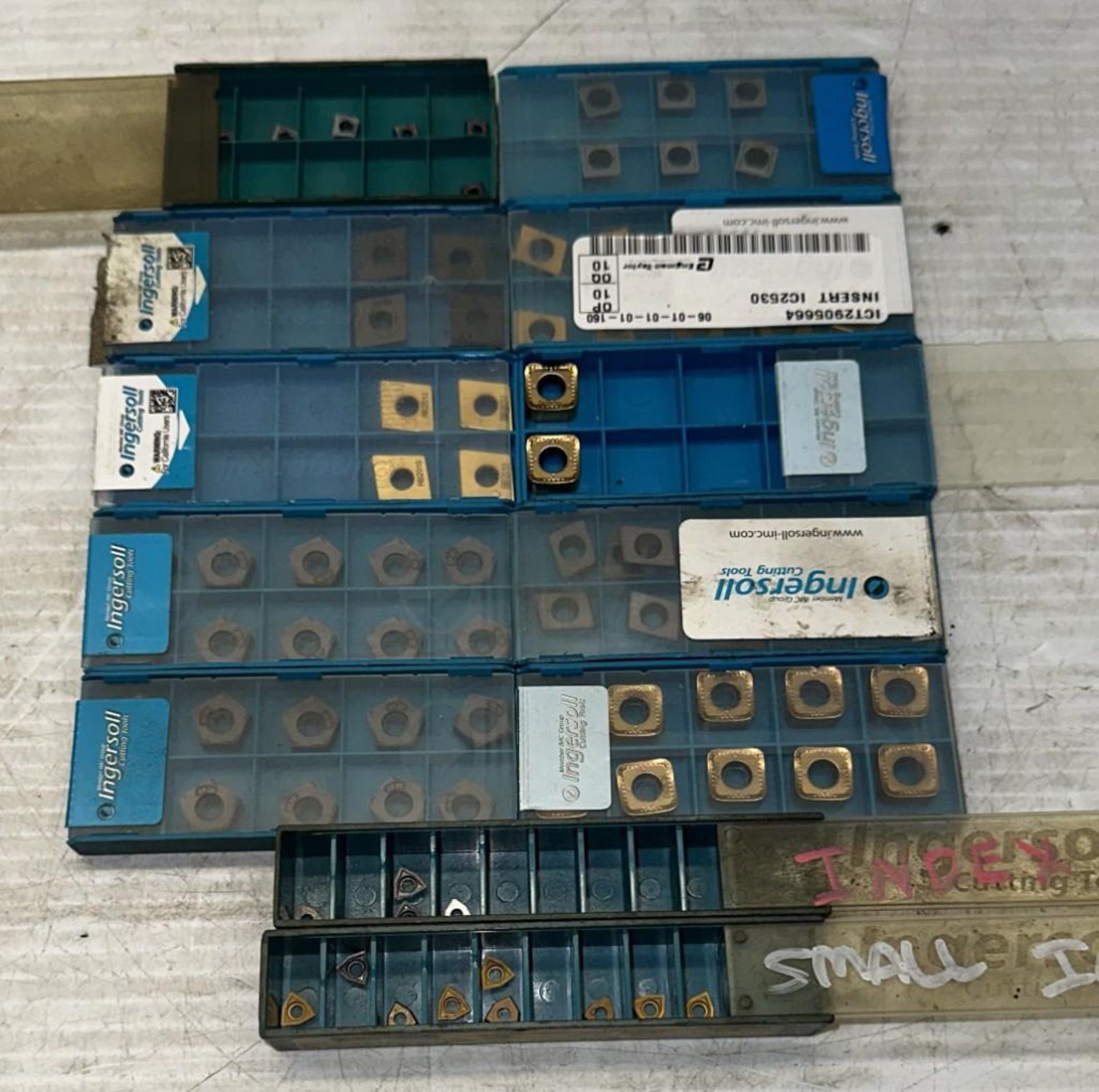 Lot of Misc. Ingersoll Carbide Inserts