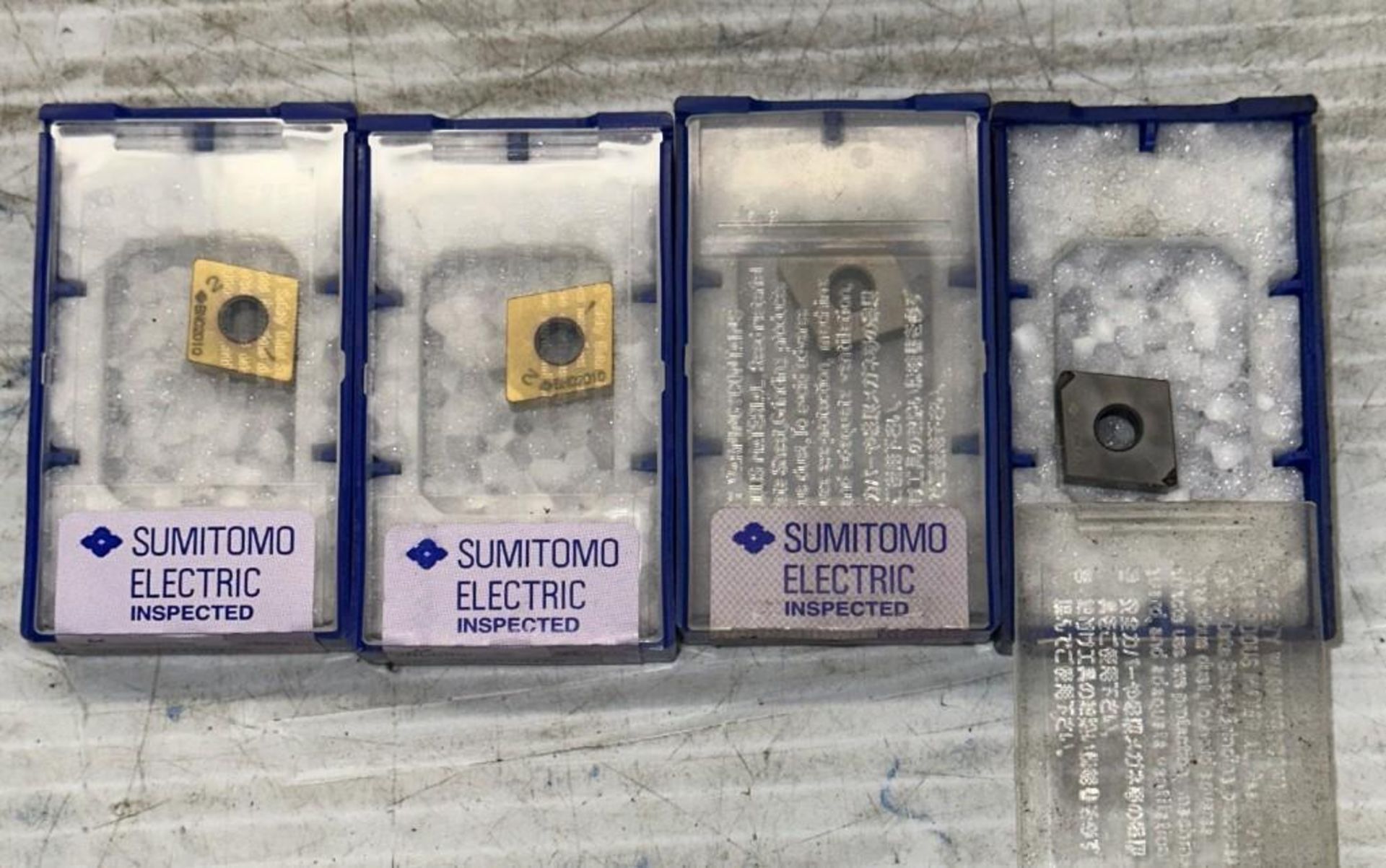 Lot of Misc. Sumitomo Carbide Inserts