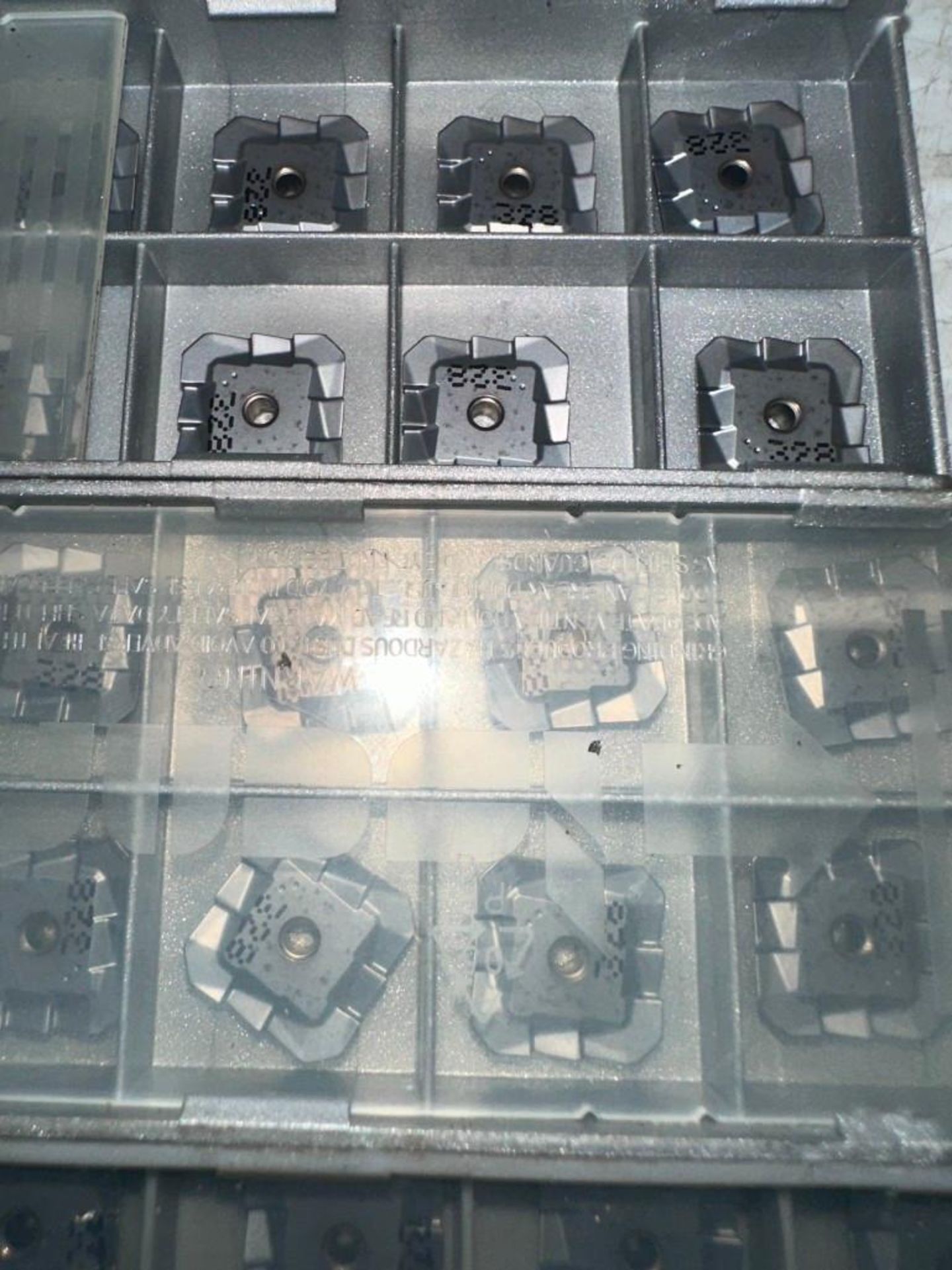 Lot of Iscar #SEKR 42AFTR-HS Carbide Inserts - Image 3 of 4