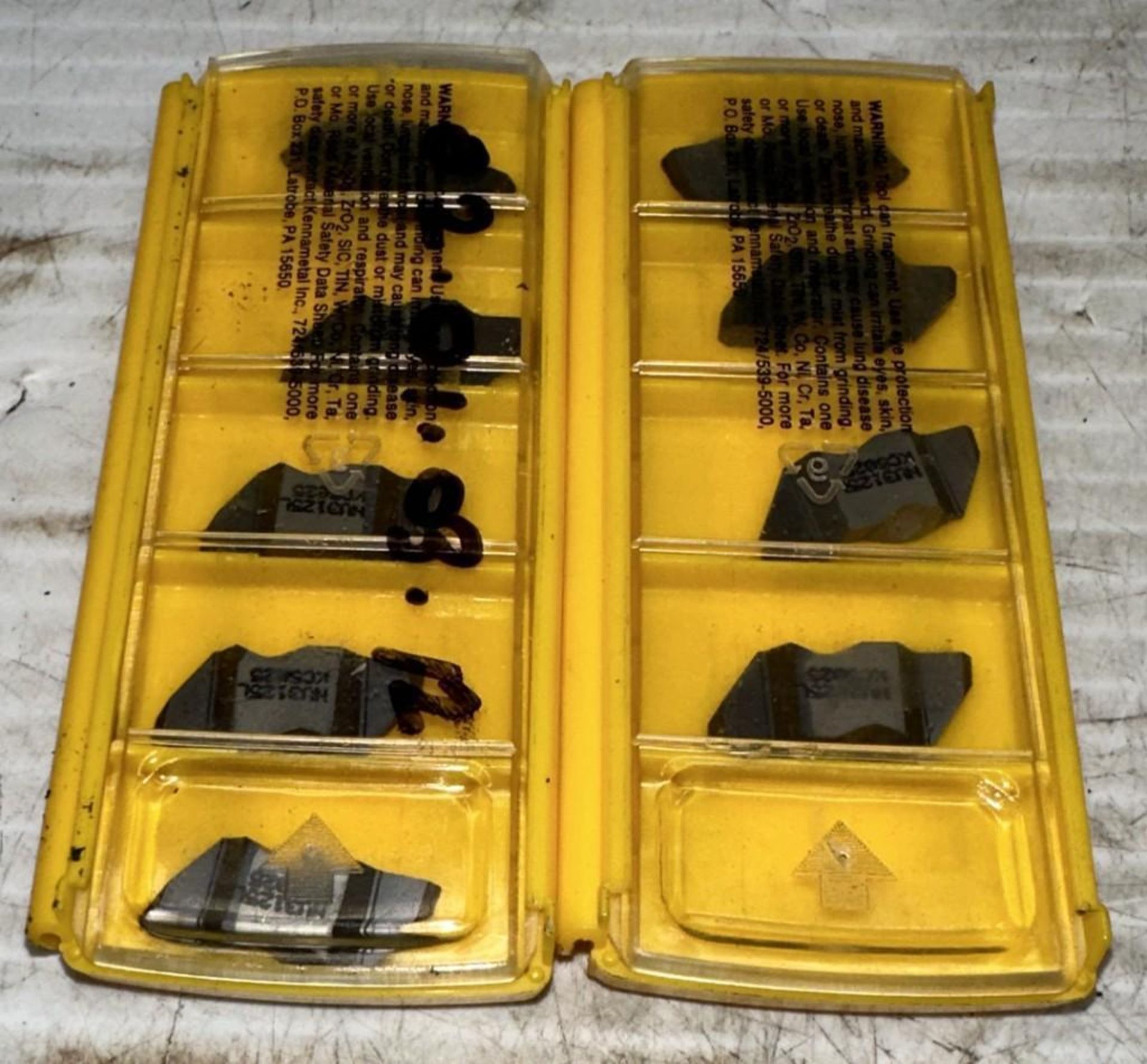 Lot of Kennametal #NU3125L Carbide Inserts - Image 2 of 3